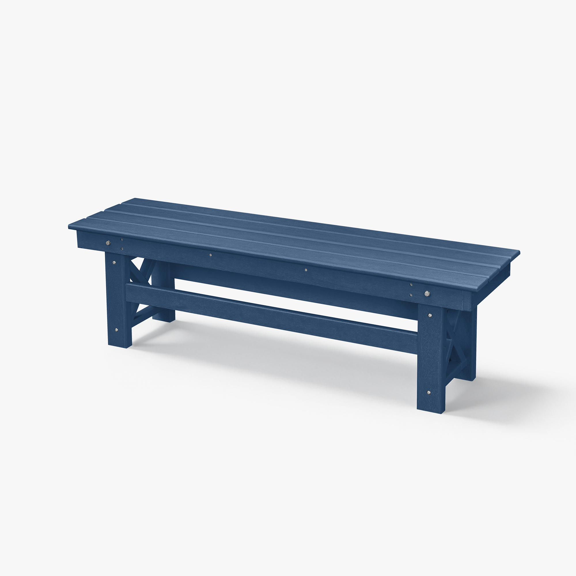 HDPE Patio Outdoor Backless Bench - C075