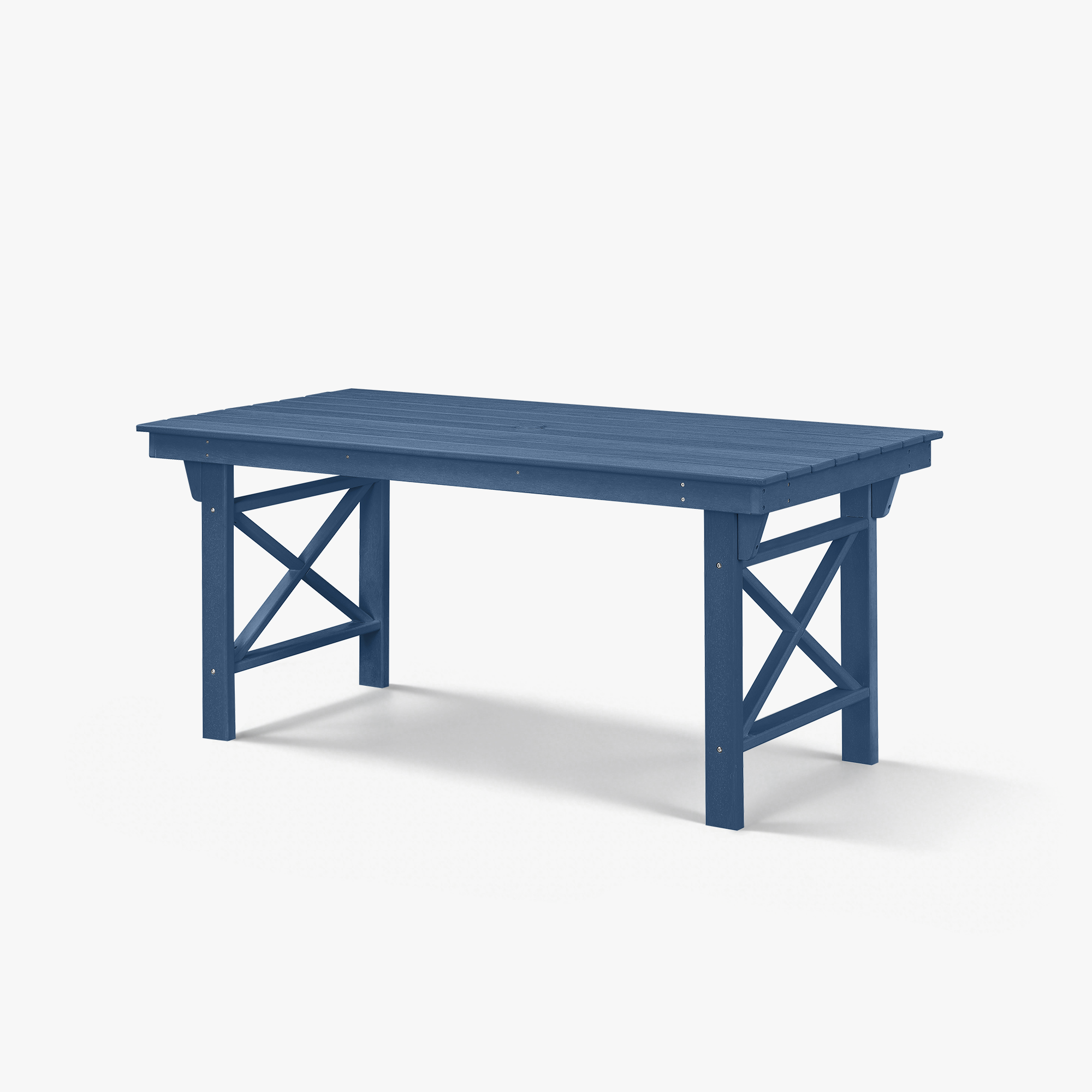 HDPE Patio Outdoor Dining Table for 6 - D073