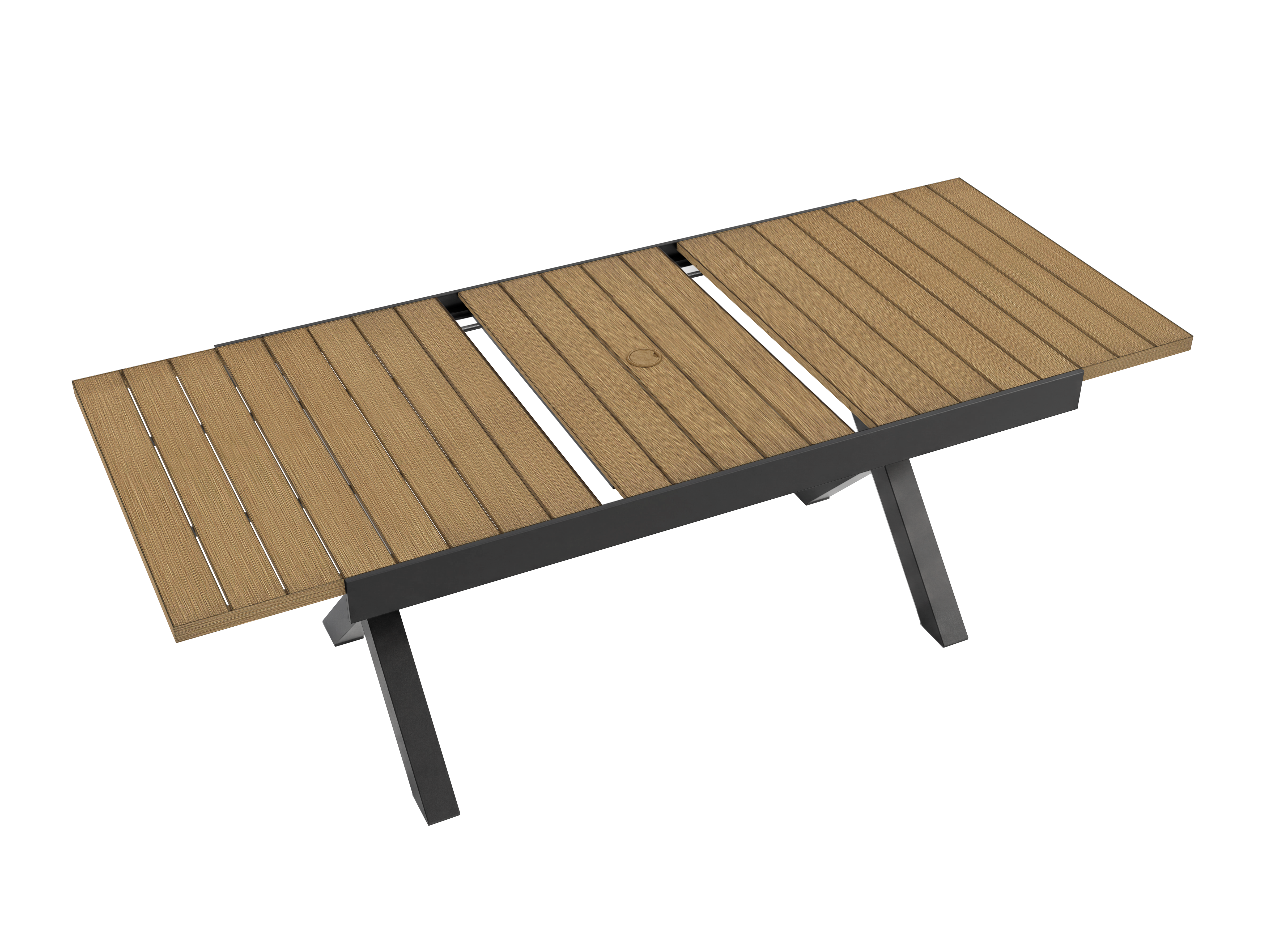 Expandable Outdoor Dining Table for 8 Person - D060