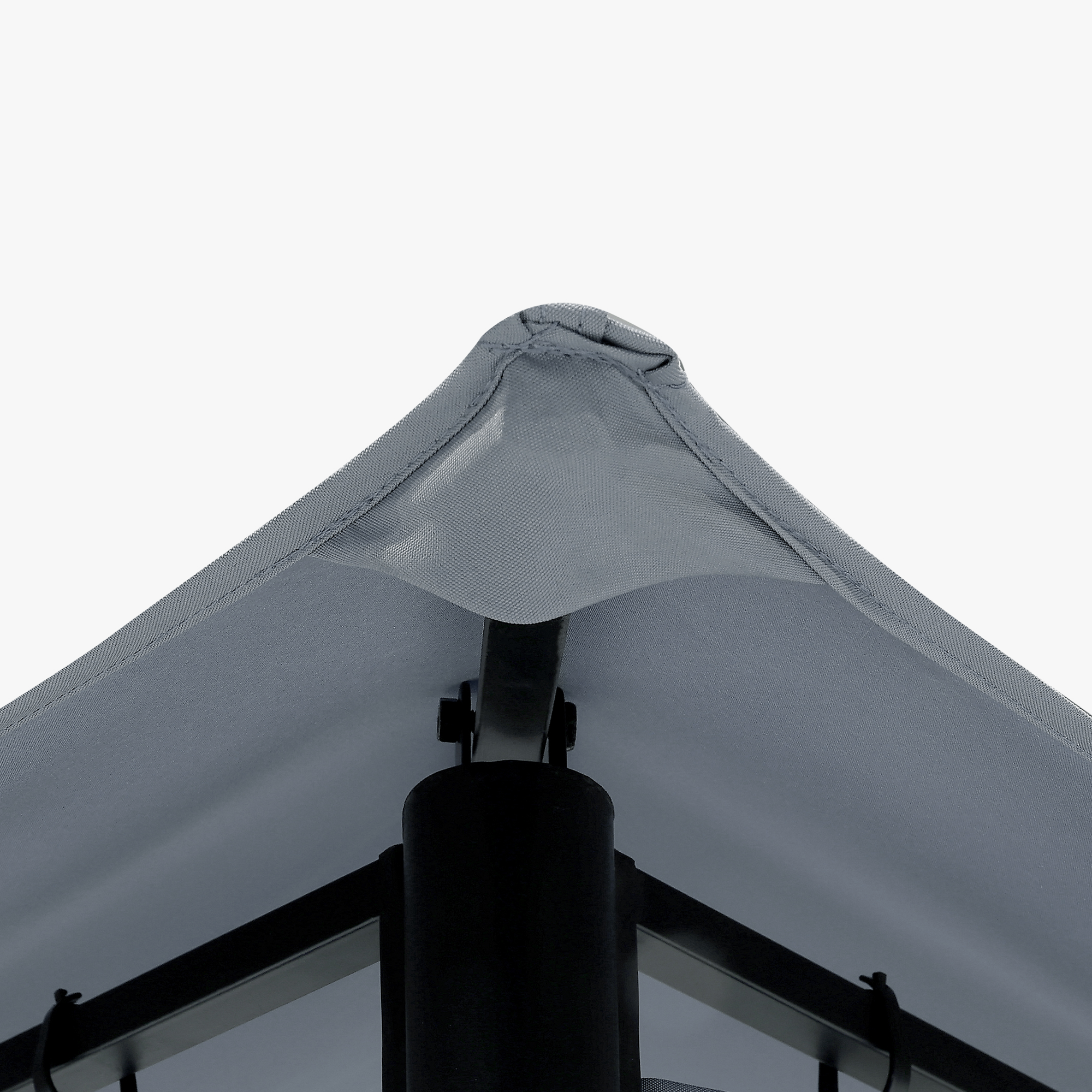 Outdoor Steel Frame Patio Gazebo with Double Roofs - P081