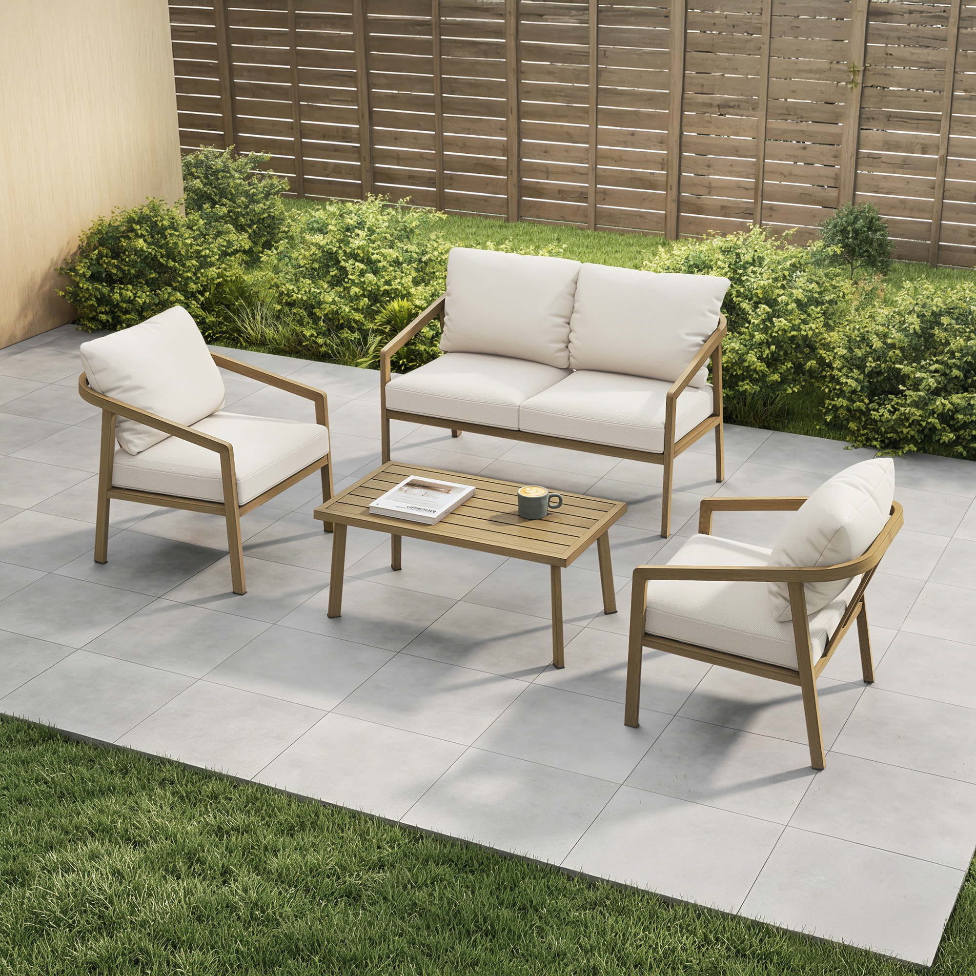 4-Piece Outdoor Conversation Set - SS044-B