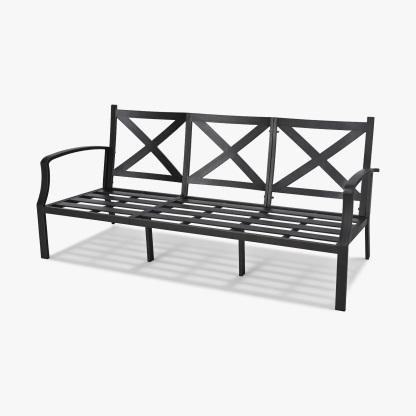 3-Seater Spacious Patio Outdoor Sofa - C069