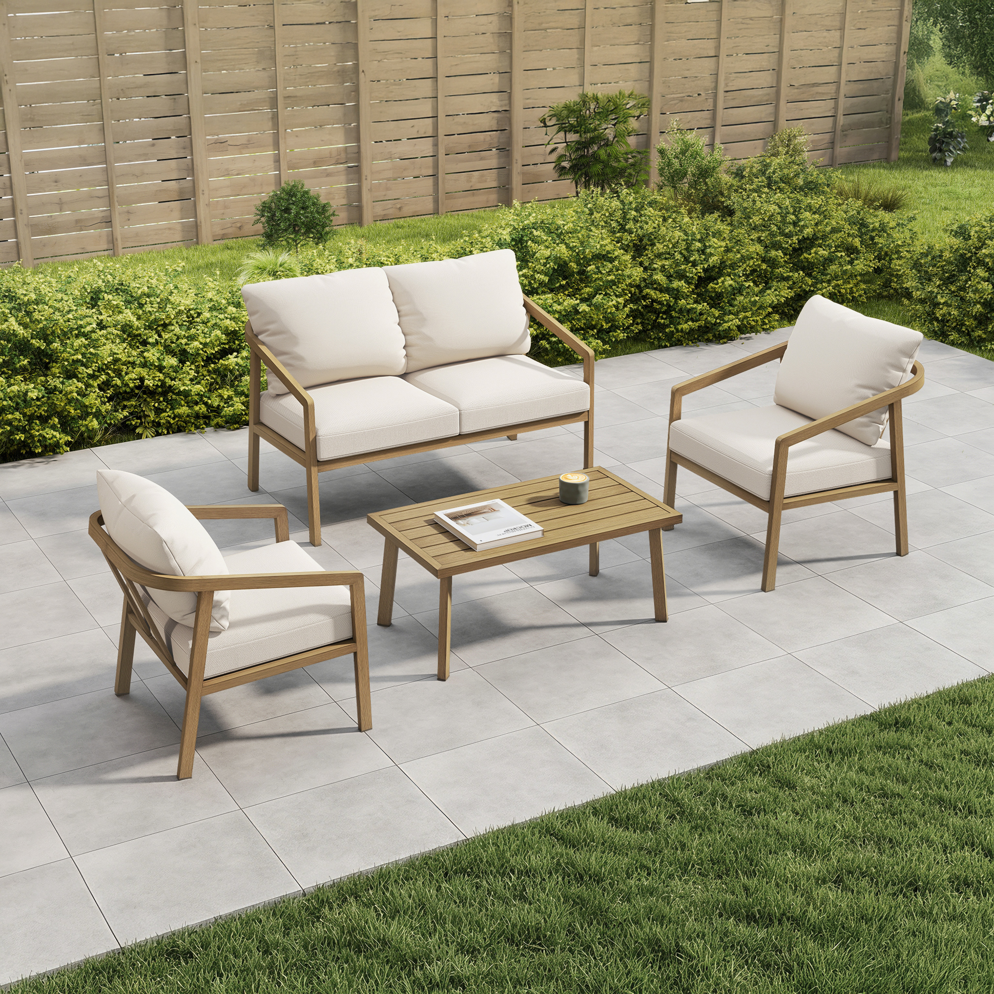 4-Piece Outdoor Conversation Set - SS044-B