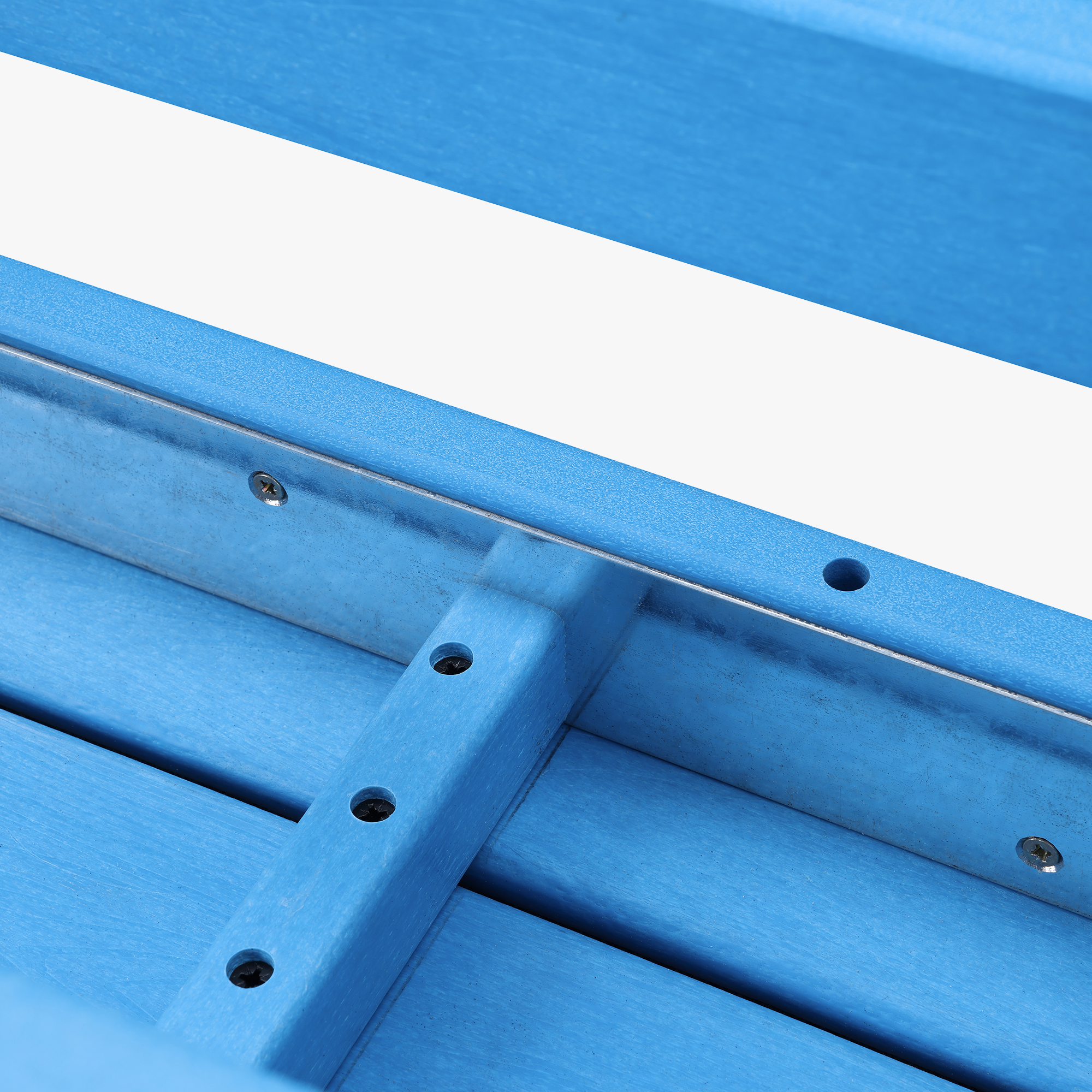 HDPE Patio Outdoor Backless Bench - C075