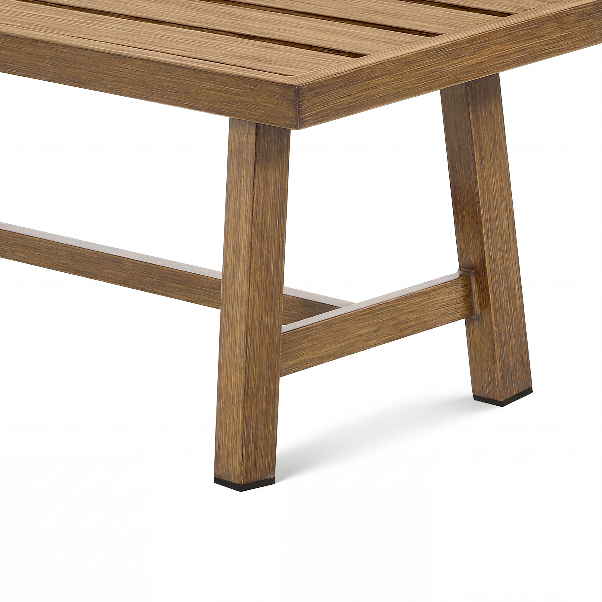 Aluminum Outdoor Patio Bench with Breathable  Cushion - C082