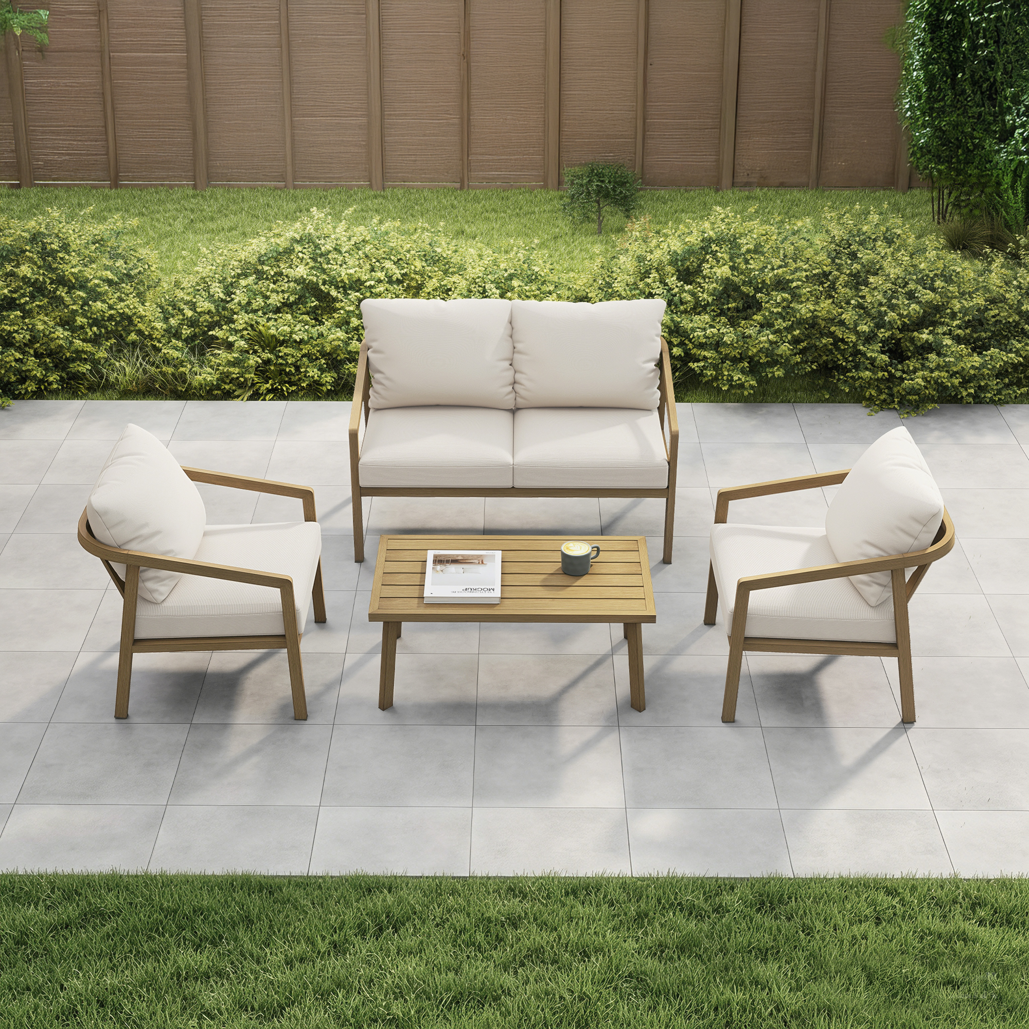 4-Piece Outdoor Conversation Set - SS044-B