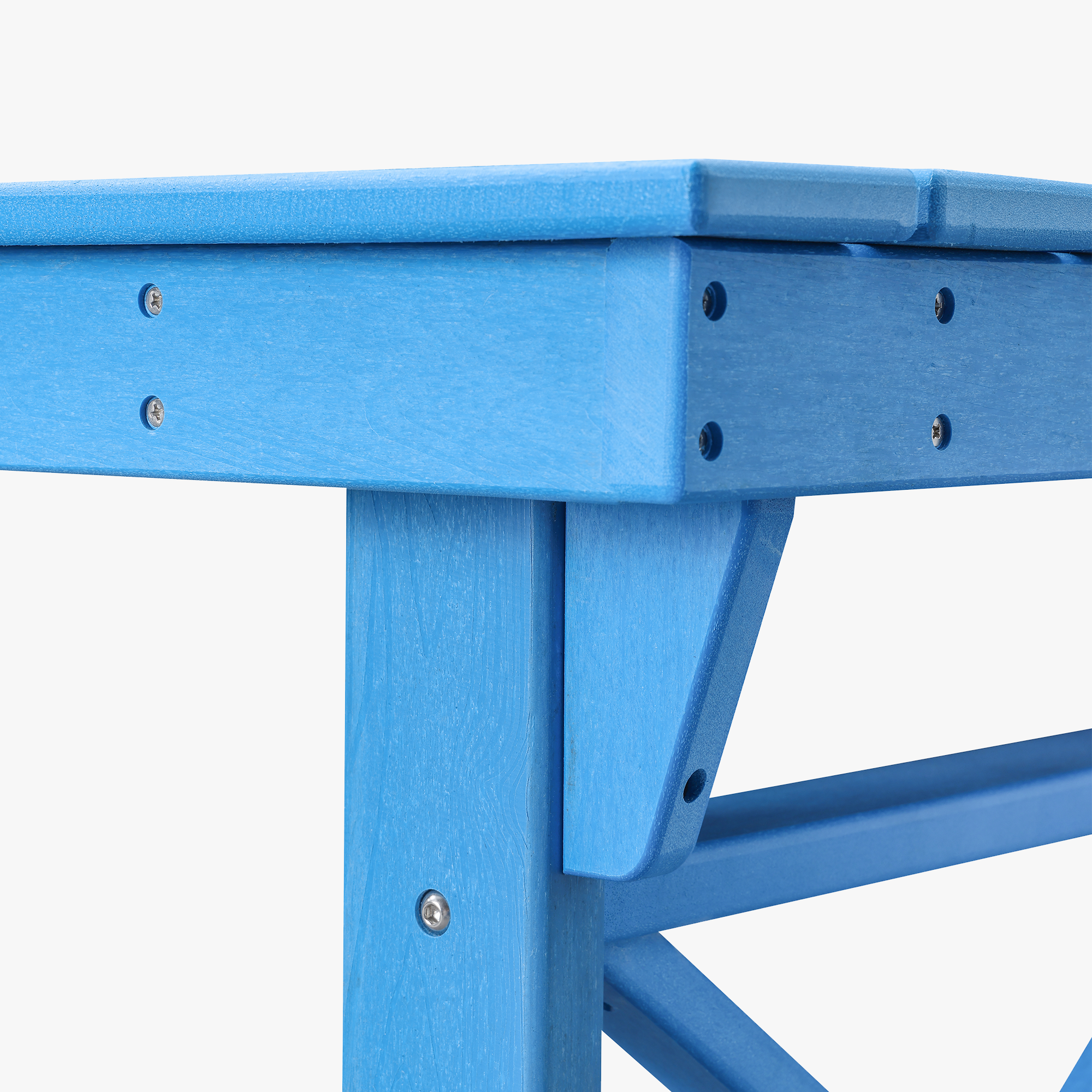 HDPE Patio Outdoor Dining Table for 6 - D073