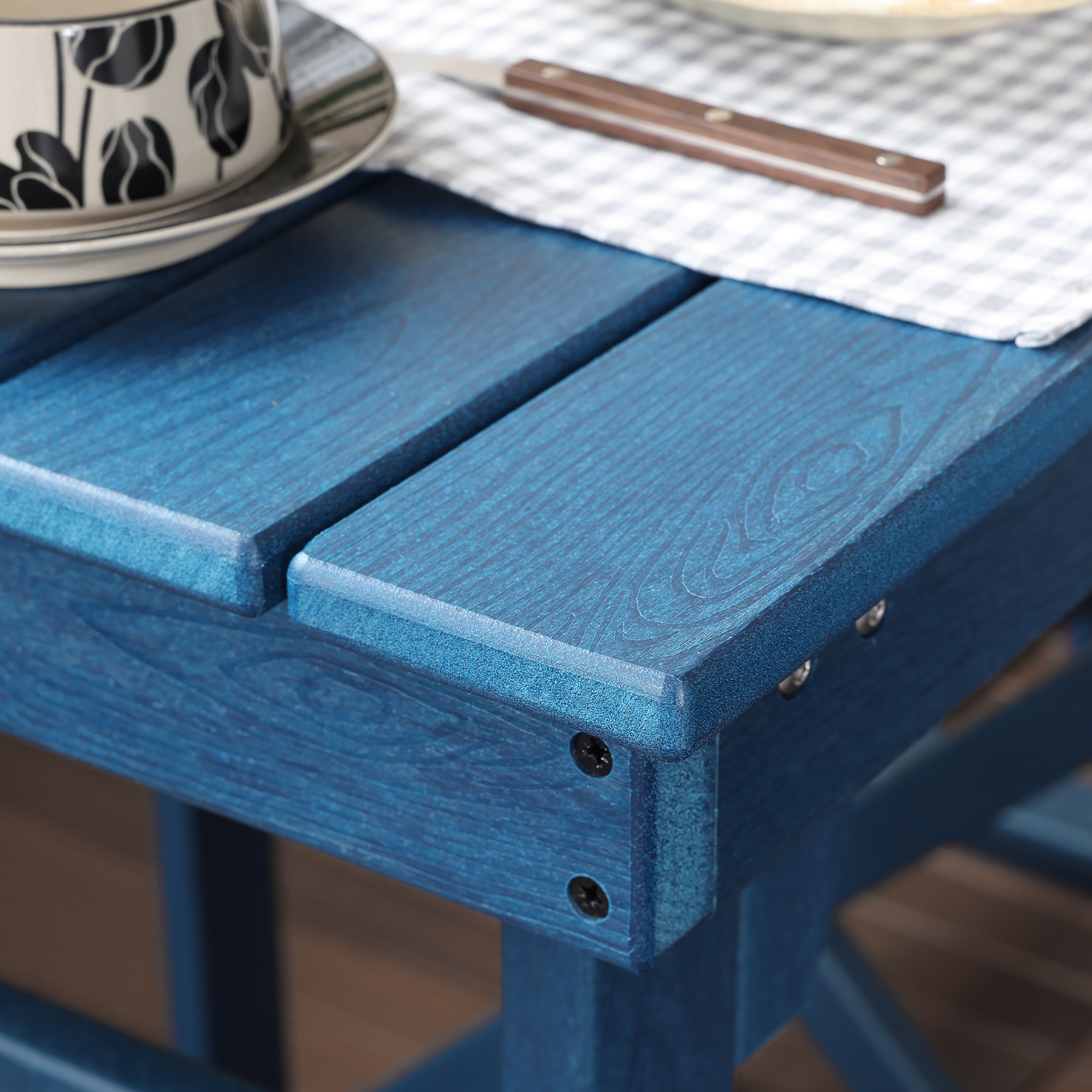 3/5-Piece HDPE Outdoor Bar Stools Set - DS080