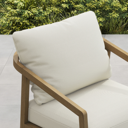 Explore the modern Piece Outdoor Conversation Set featuring wicker chairs and a glass coffee table on the patio. - Seehill