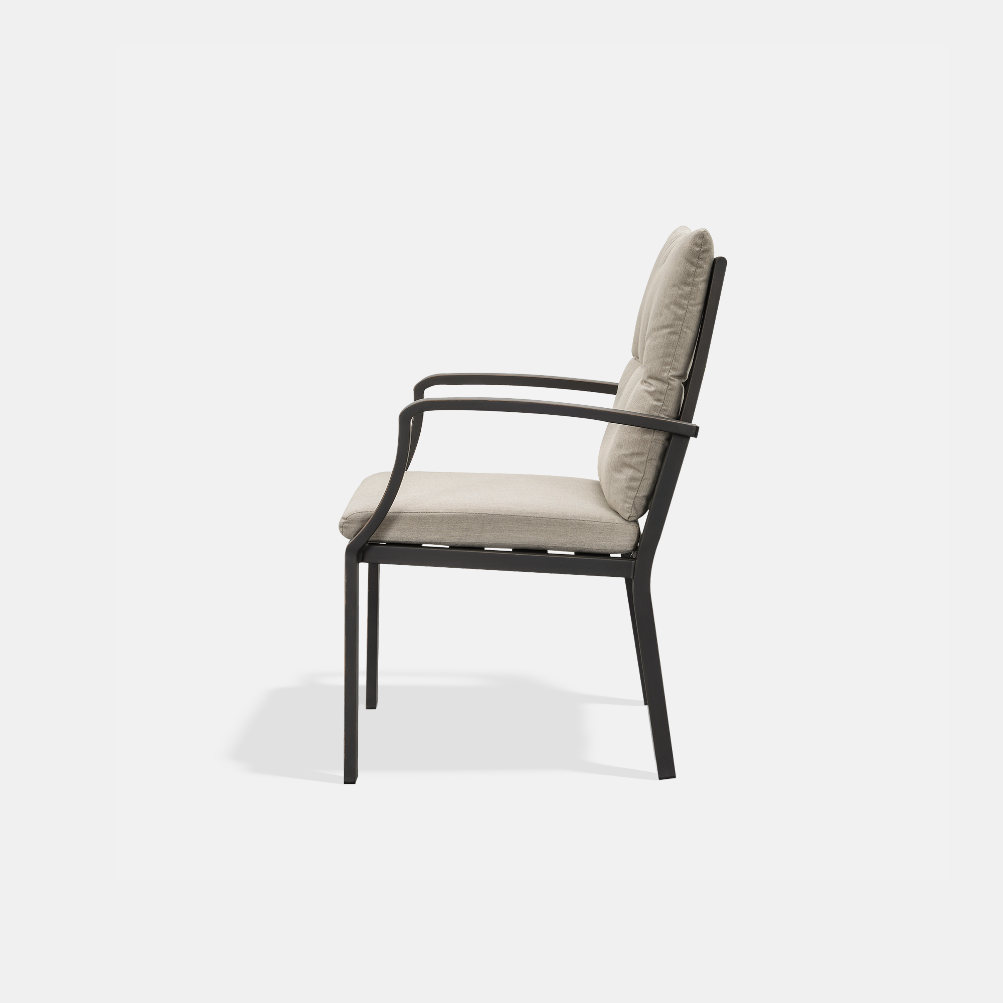 2-piece Patio Outdoor Dining Chairs Set with Washable Cushions - C024