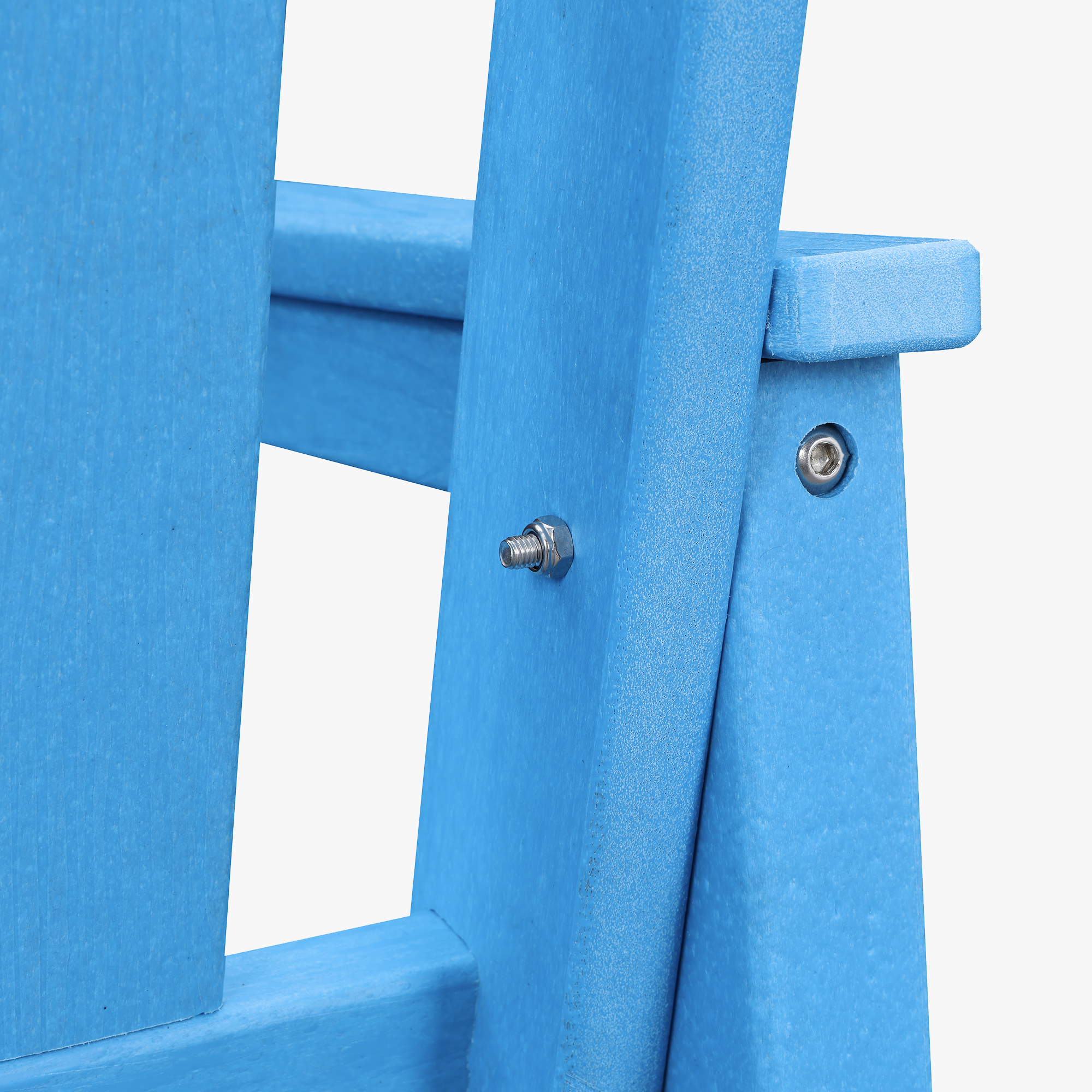 HDPE Patio Outdoor Dining Chair with Armrest - C074
