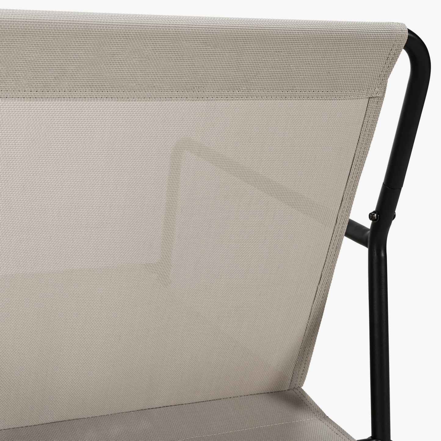 2-Piece Metal Comfy Modern Patio Rocking Chair Set with Side Table - C032-2