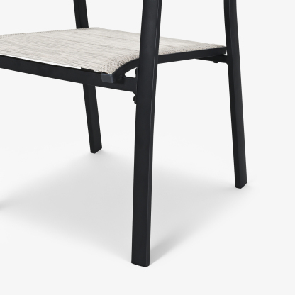 9-Piece Expandable Outdoor Dining Set with Stackable Chairs - DS061-1