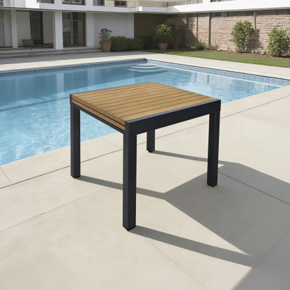 Extendable Outdoor Dining Table for 4-6 Person - D063-1