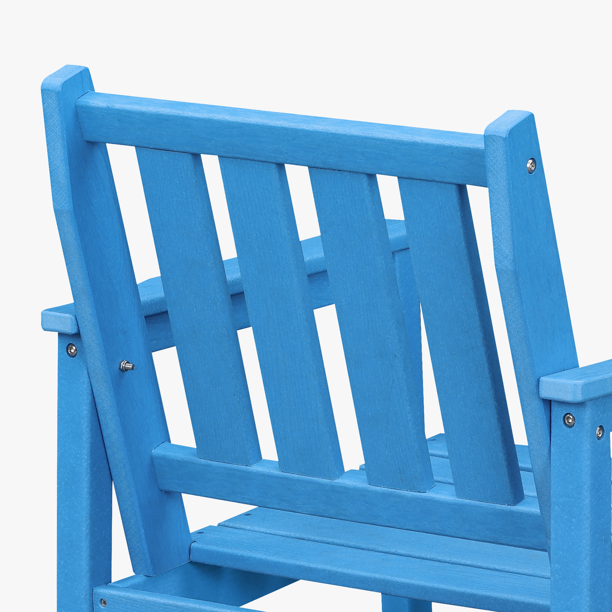 HDPE Patio Outdoor Dining Chair with Armrest - C074