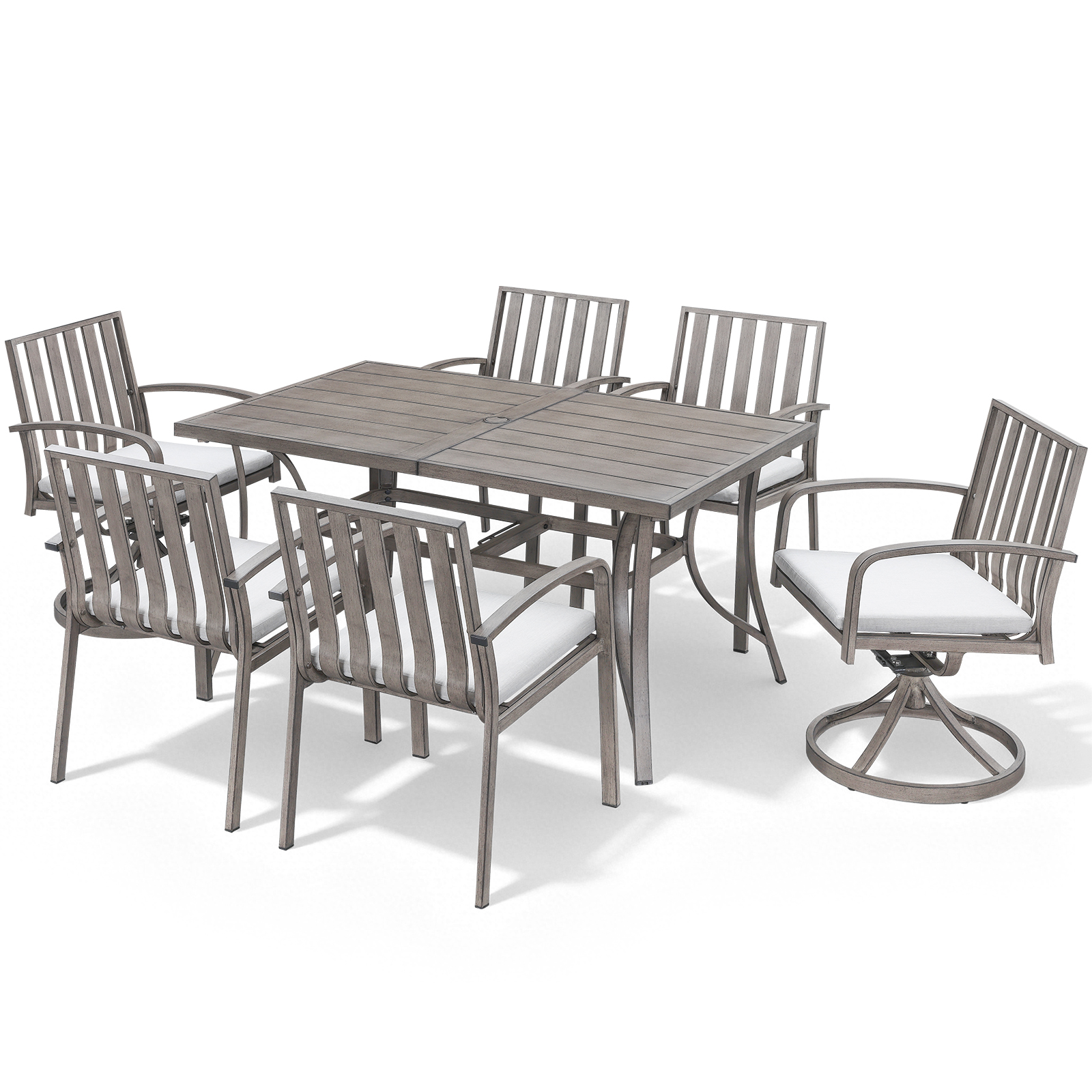 7 Piece All-Weather Patio Outdoor Dining Set - DS110