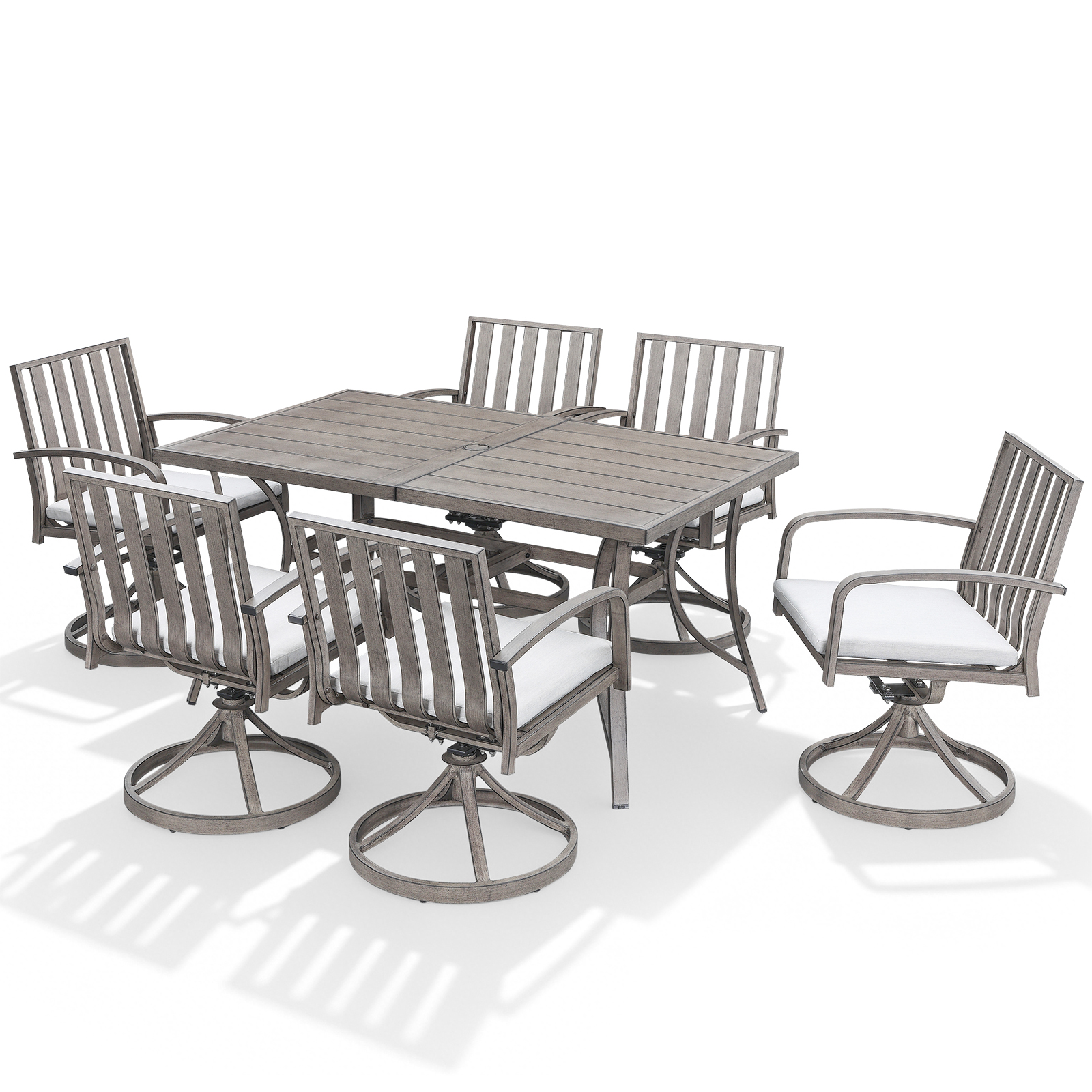 7 Piece All-Weather Patio Outdoor Dining Set - DS110