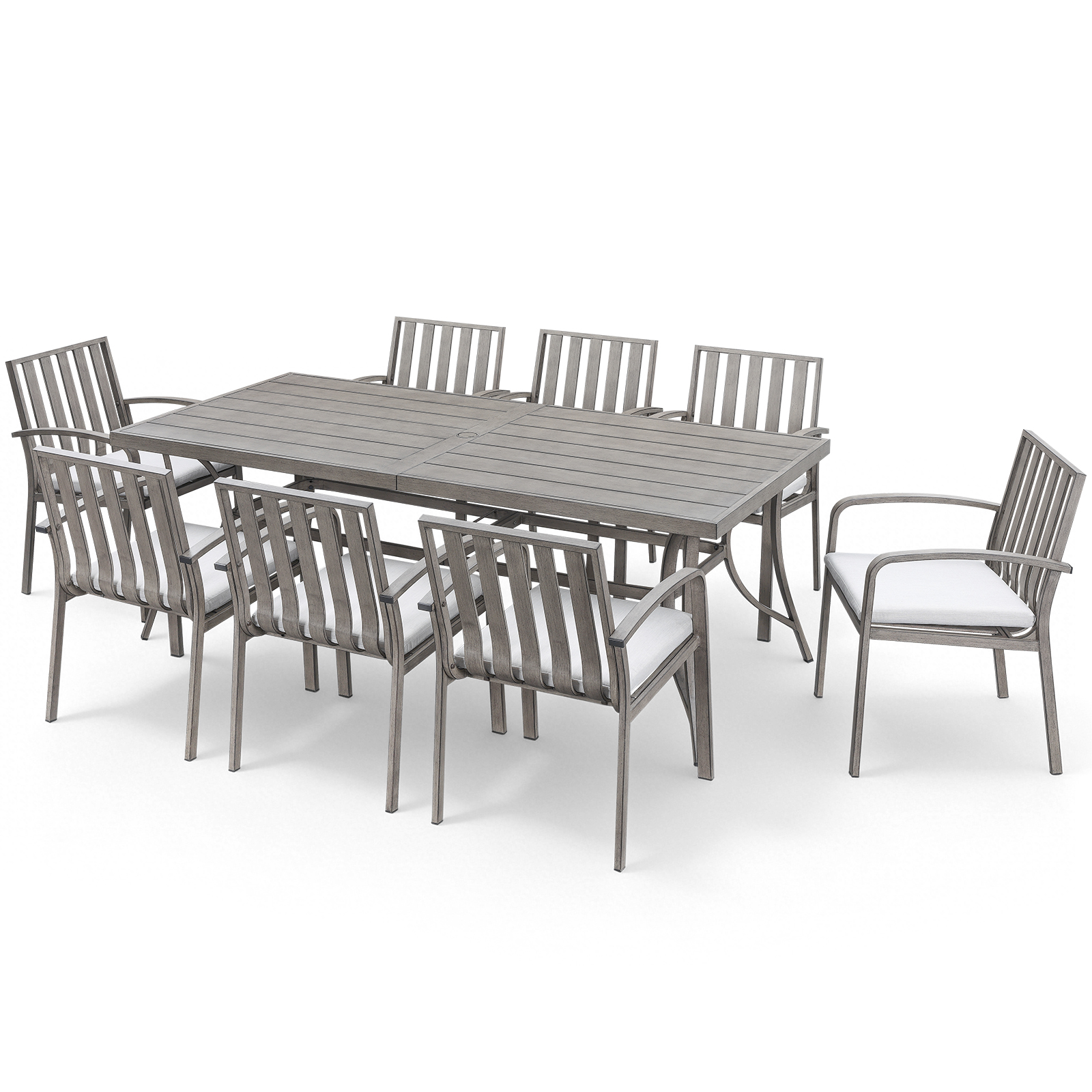 9 Piece All-Weather Patio Outdoor Dining Set - DS111