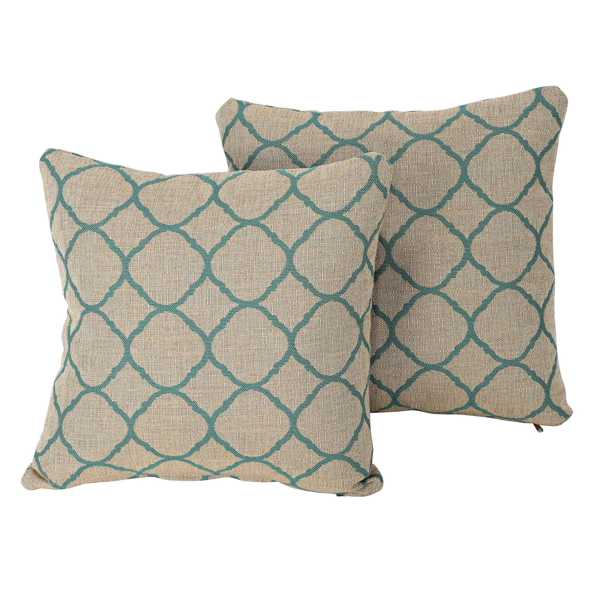 Weather-Resistant Outdoor Throw Pillow
