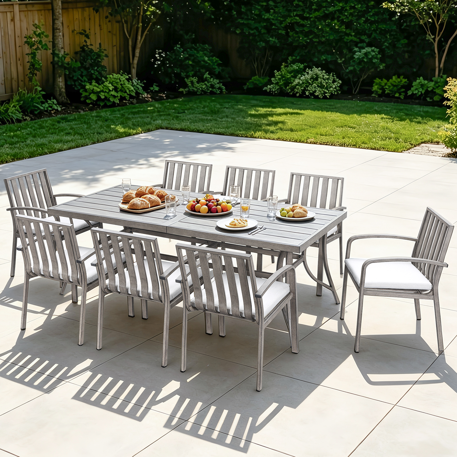 9 Piece All-Weather Patio Outdoor Dining Set - DS111