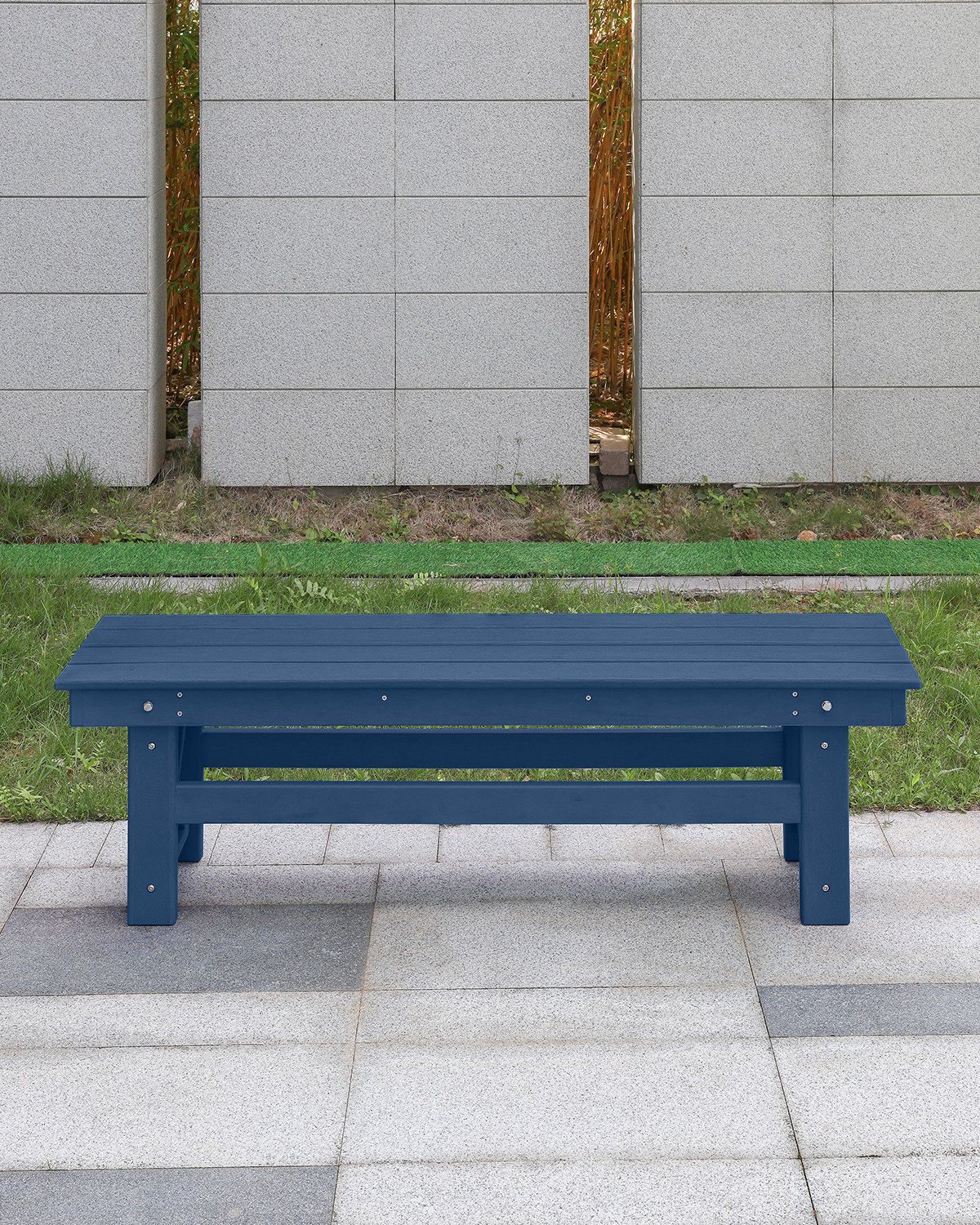 HDPE Outdoor Bench, 55"