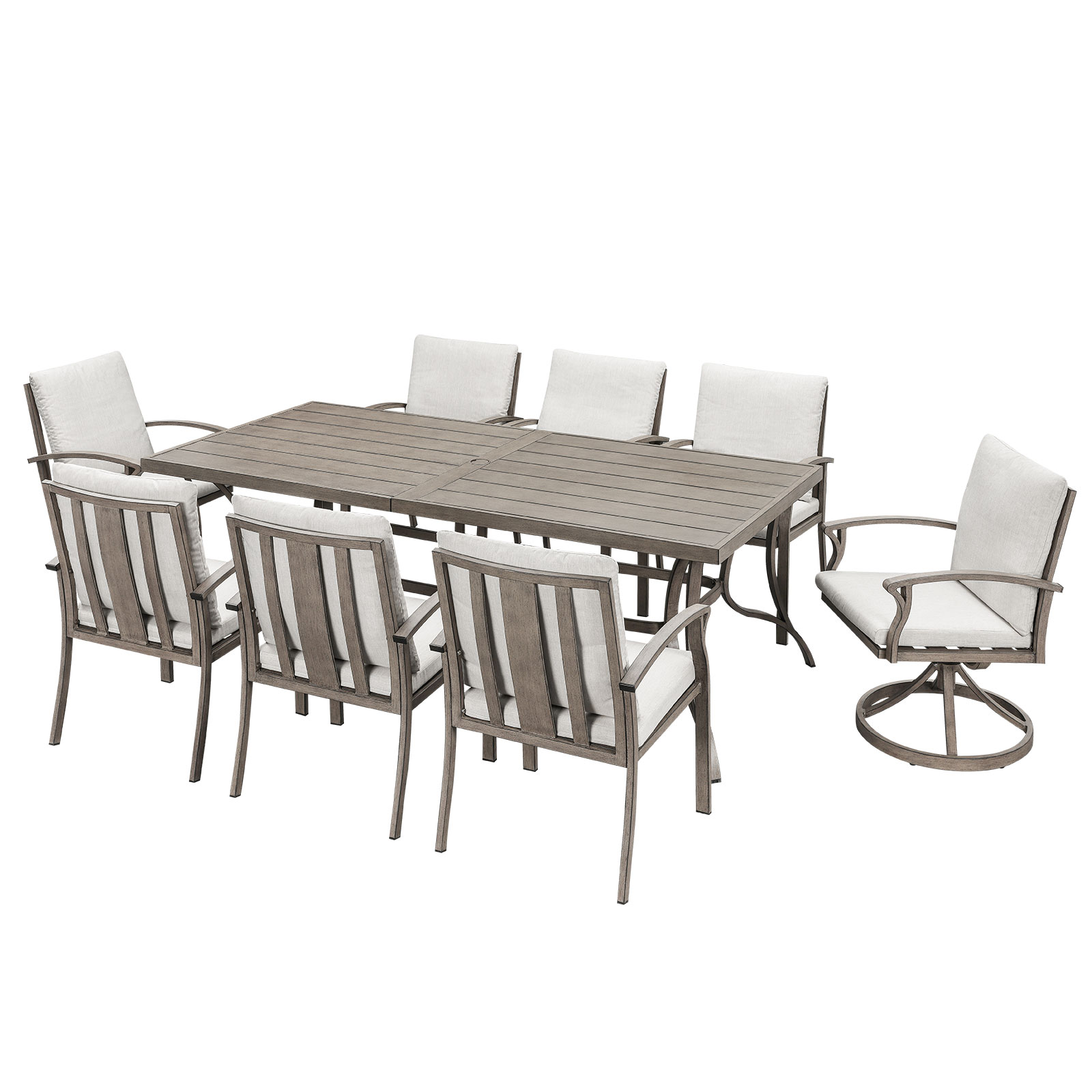 9-Piece Aluminum Outdoor Patio Dining Set - DS105