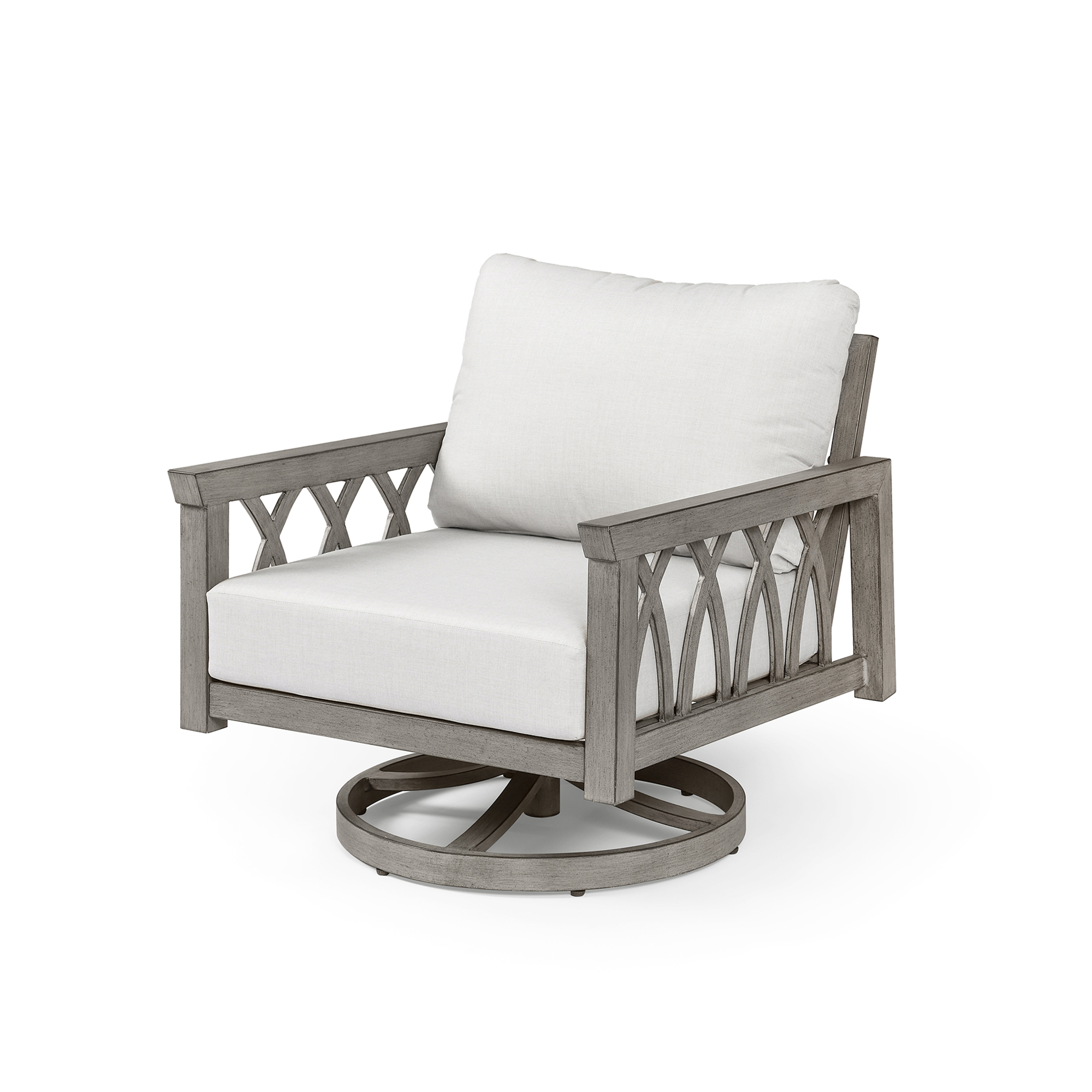 Aluminum Swivel Patio Sofa Chair - C088