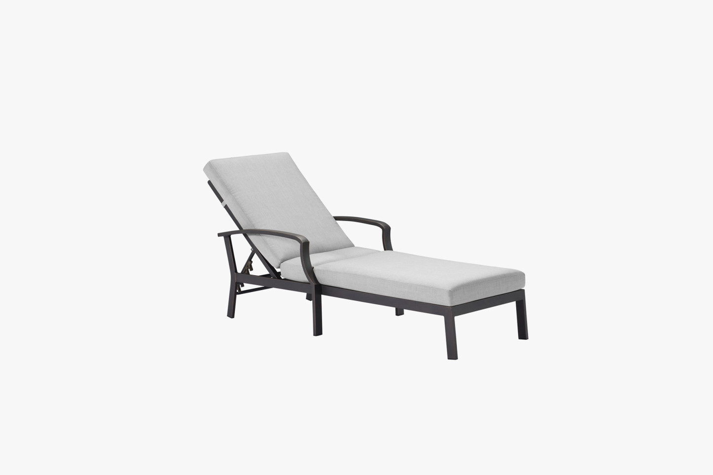 Outdoor Aluminum Sun Lounge With Cushion