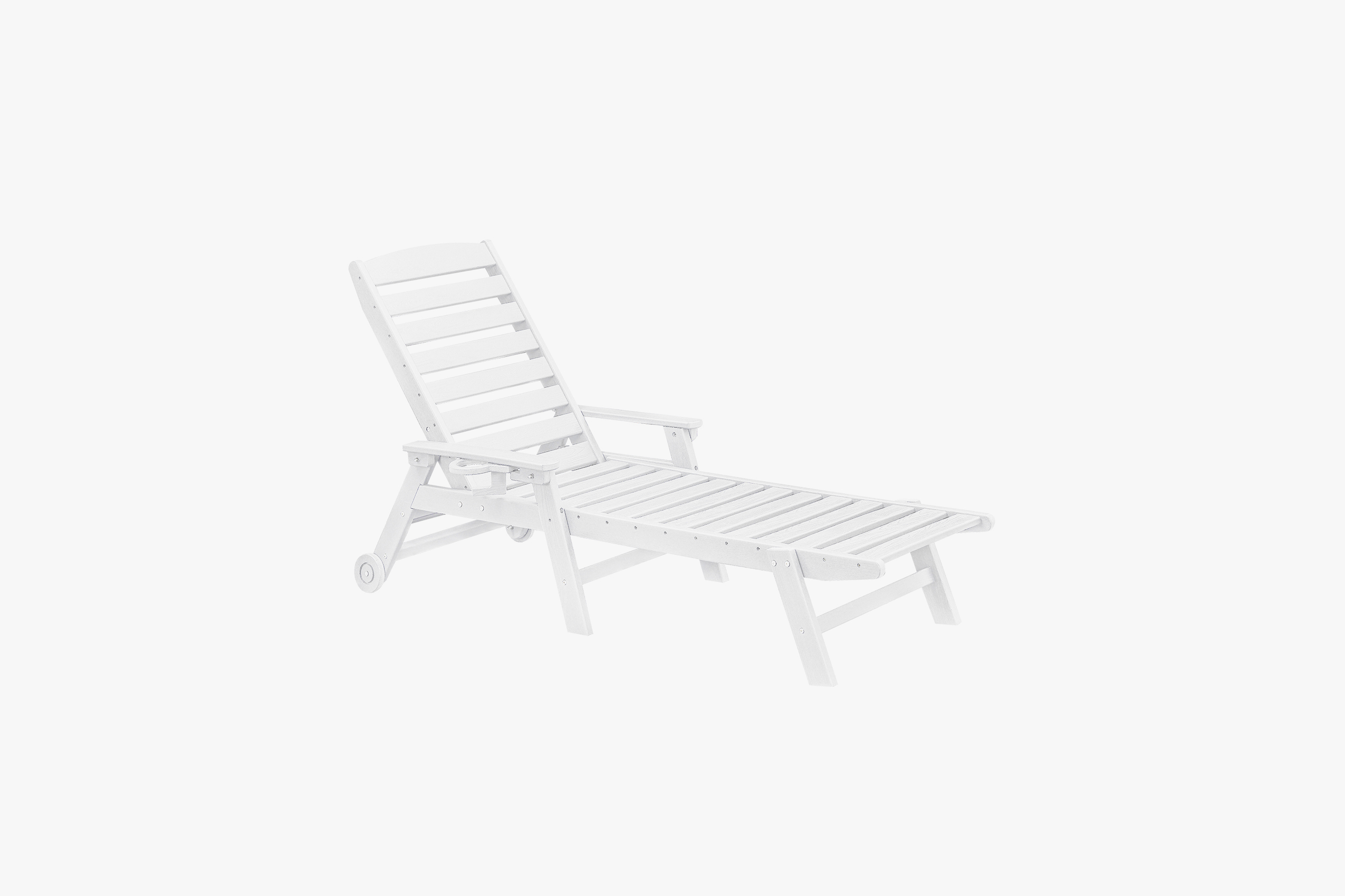 HDPE Outdoor Adjust Chaise Lounge