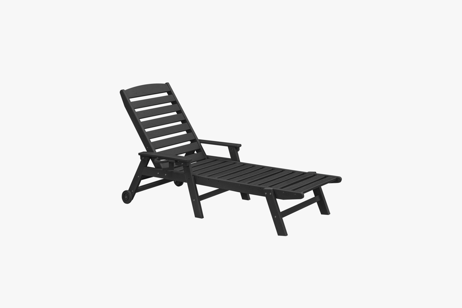HDPE Outdoor Adjust Chaise Lounge