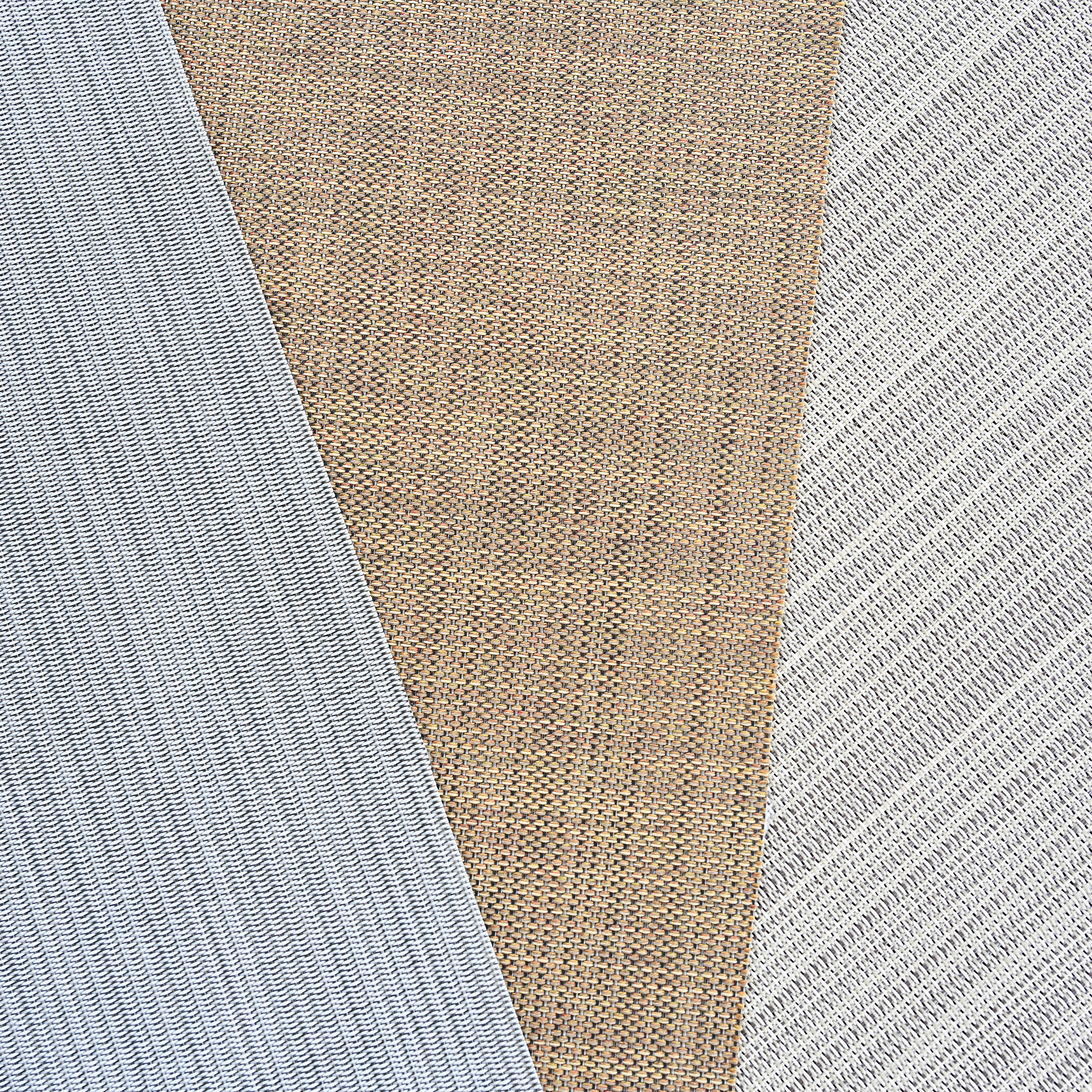 A premium set of four neutral-toned, woven placemats with a versatile and clean design. - Seehill