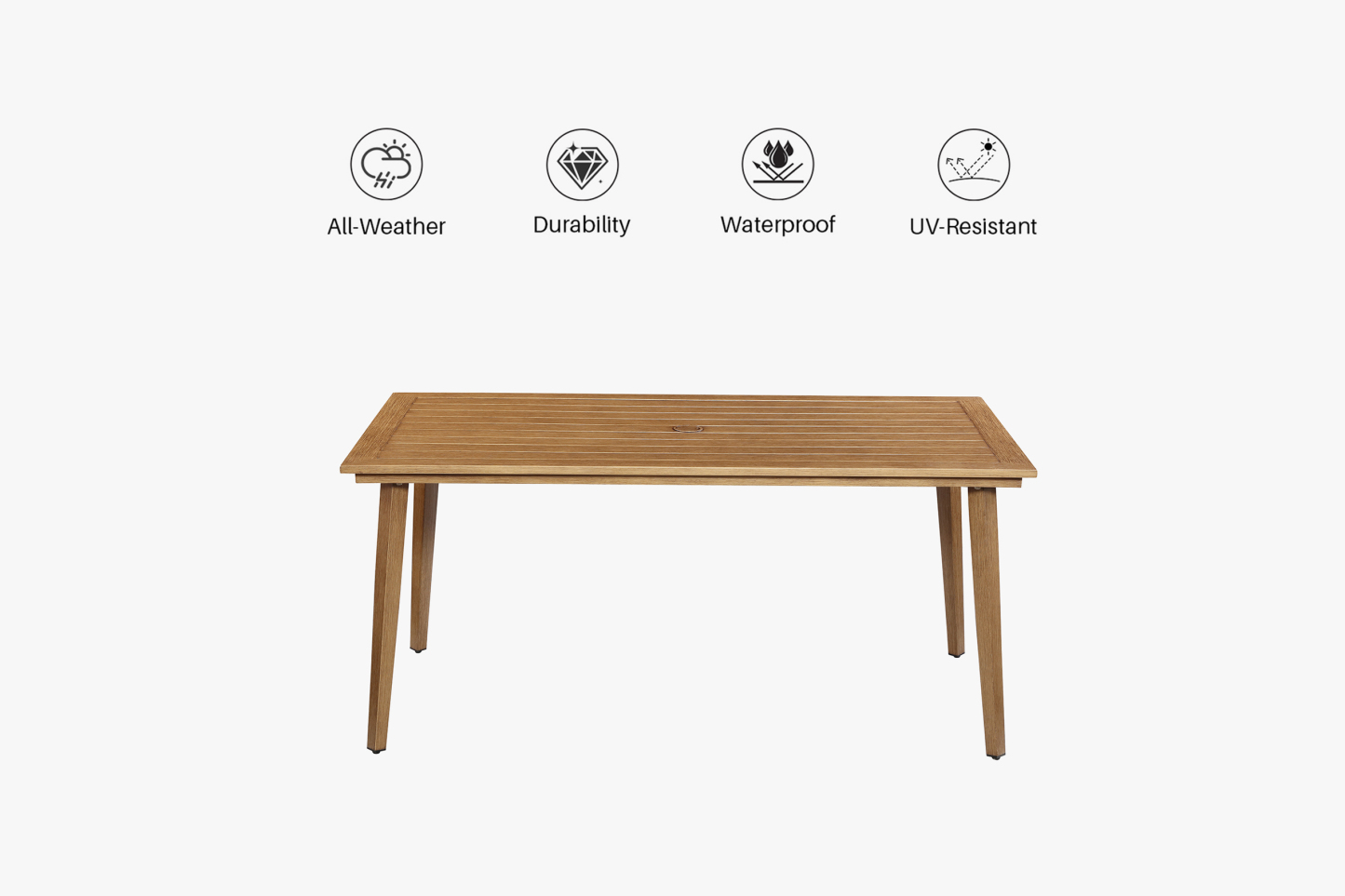 SOLUM 7 Piece Outdoor Dining Set