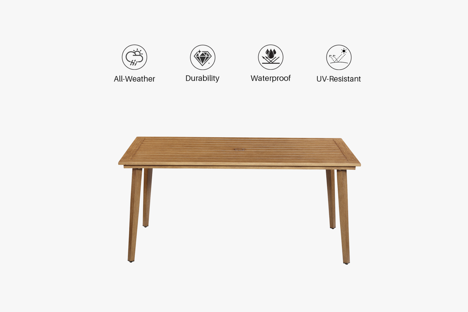 SOLUM 7 Piece Outdoor Dining Set