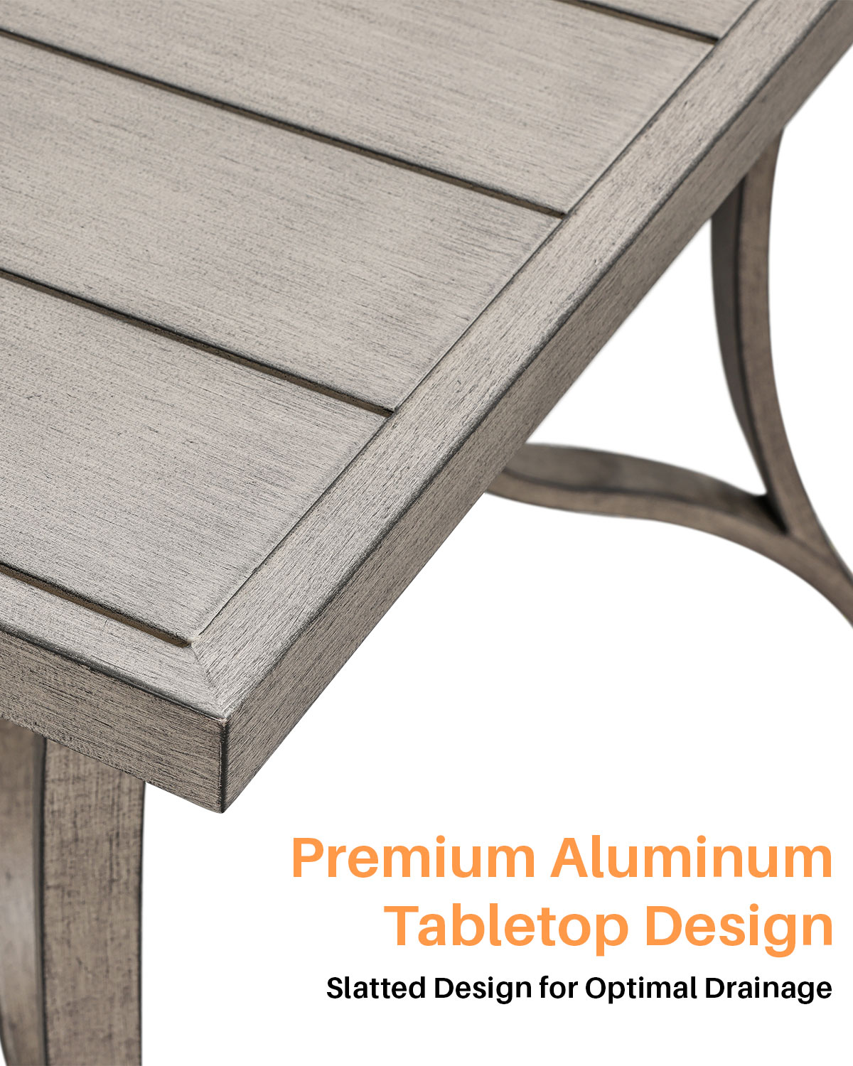 Aluminum Outdoor Patio Dining Table - D103