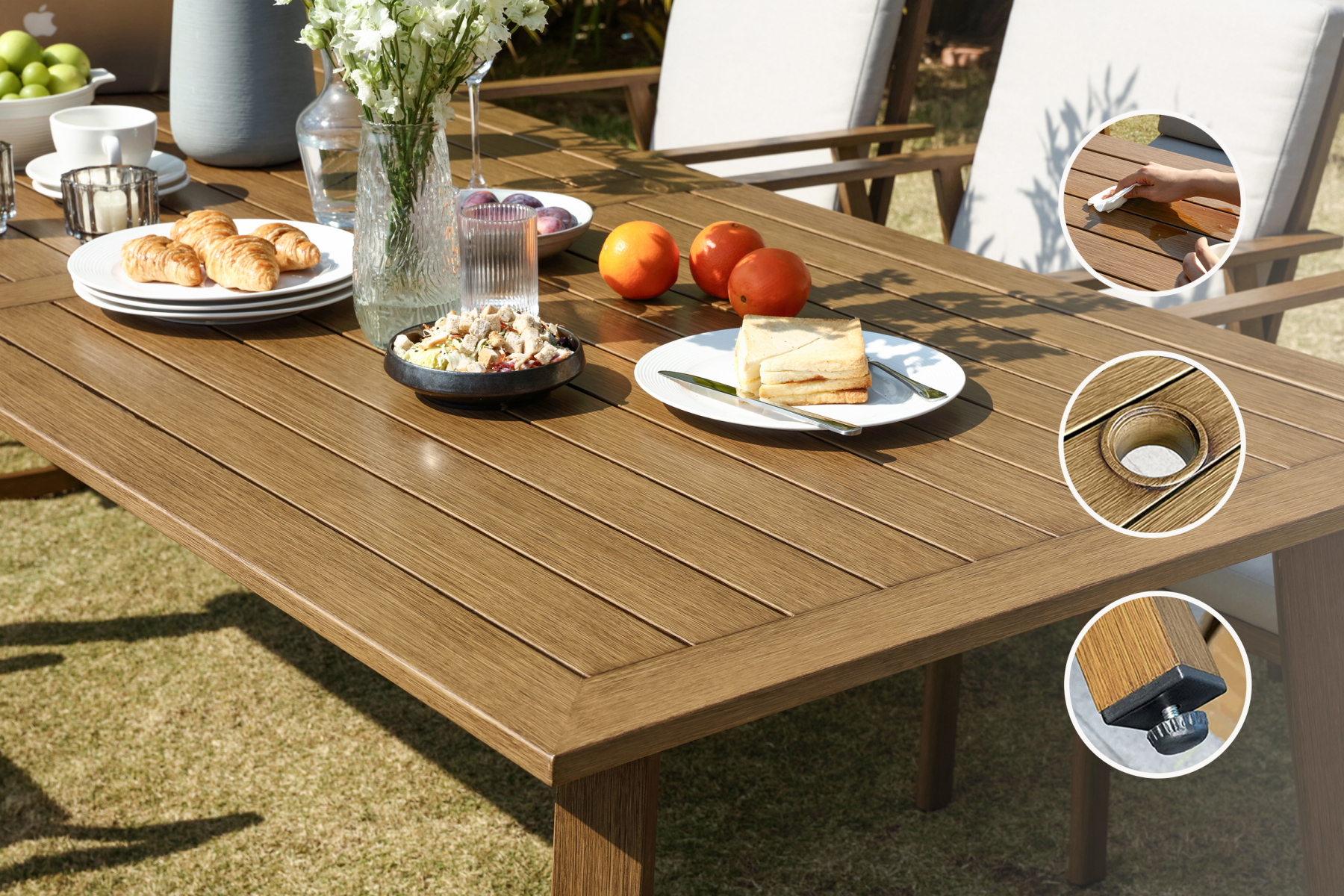 SOLUM 7 Piece Outdoor Dining Set