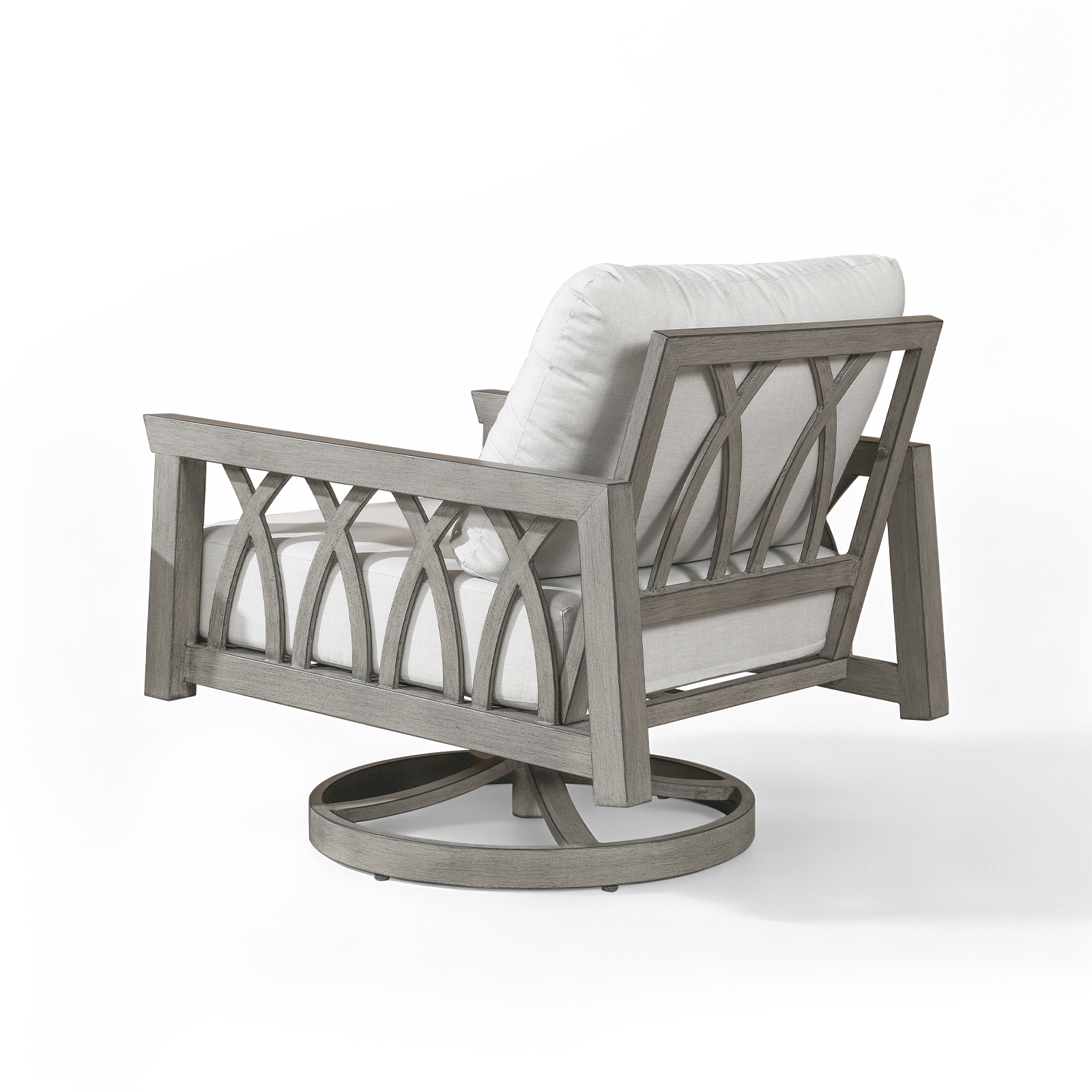 Aluminum Swivel Patio Sofa Chair - C088