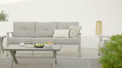 4PCS | Rustic Sofa Group And Swivel Sofa Set  