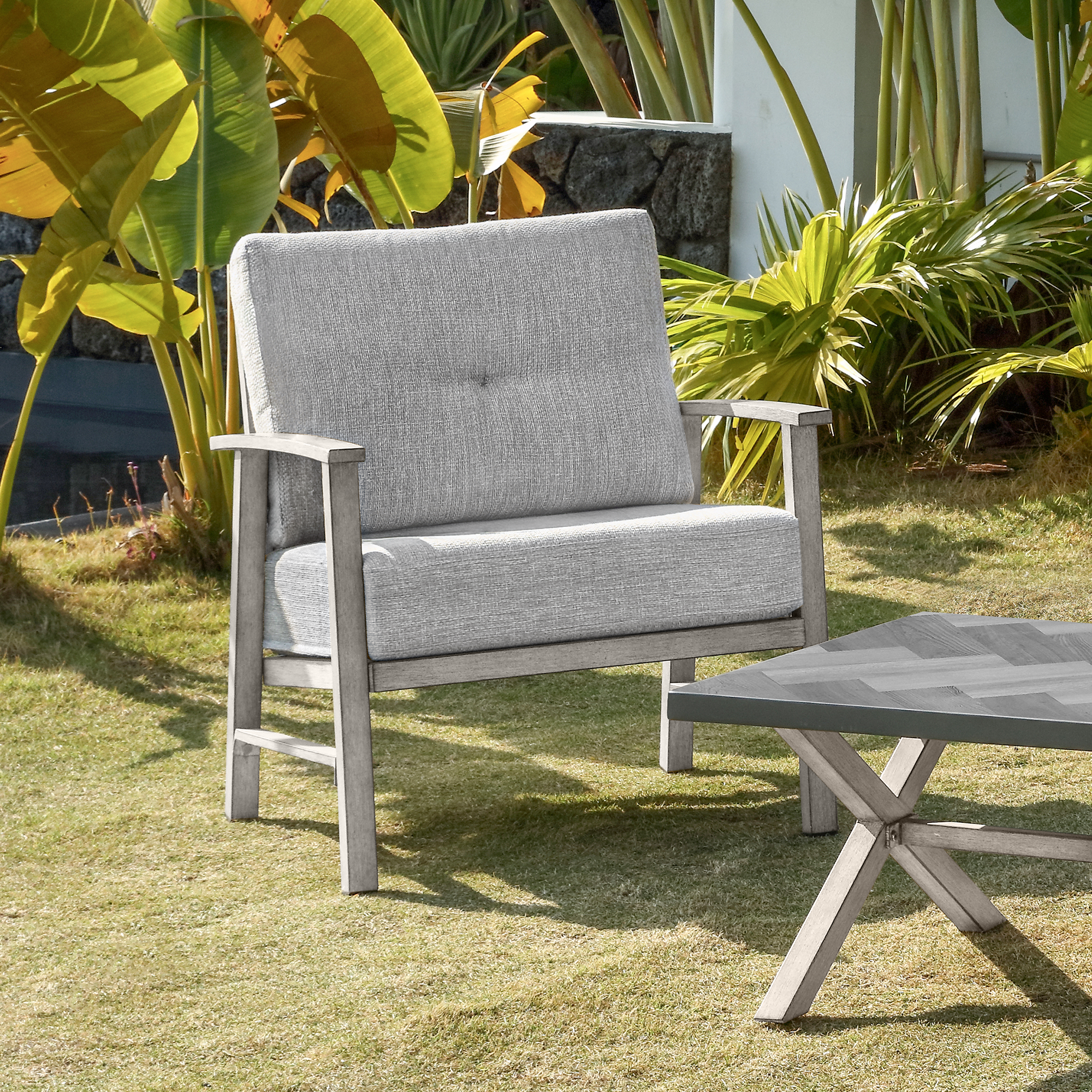 2-Piece Outdoor Patio Armchair Set - C009
