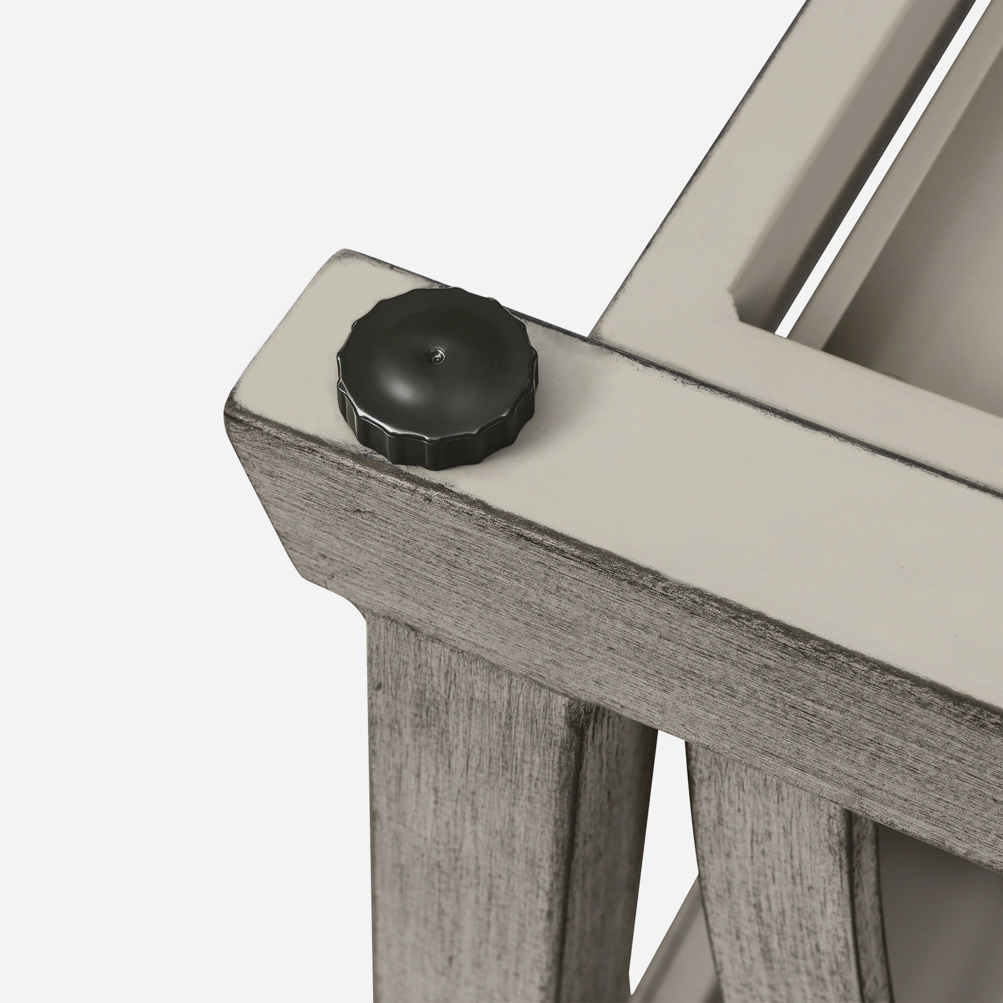 Aluminum Outdoor 2-Tier Coffee Table - D091