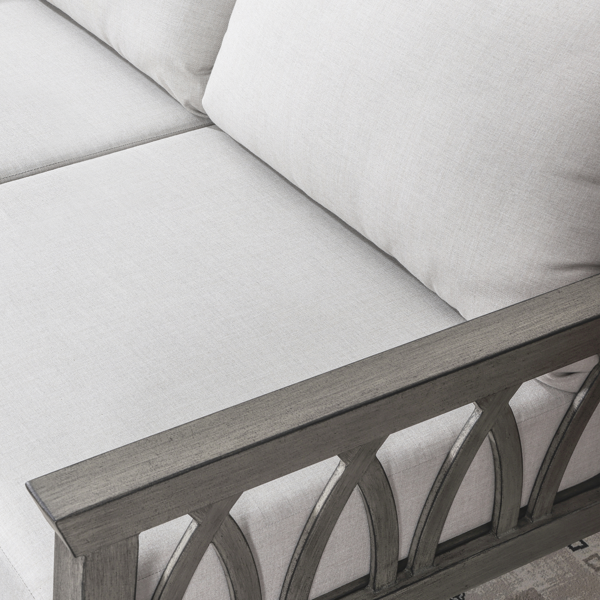 Outdoor Aluminum Loveseat Sofa - C089