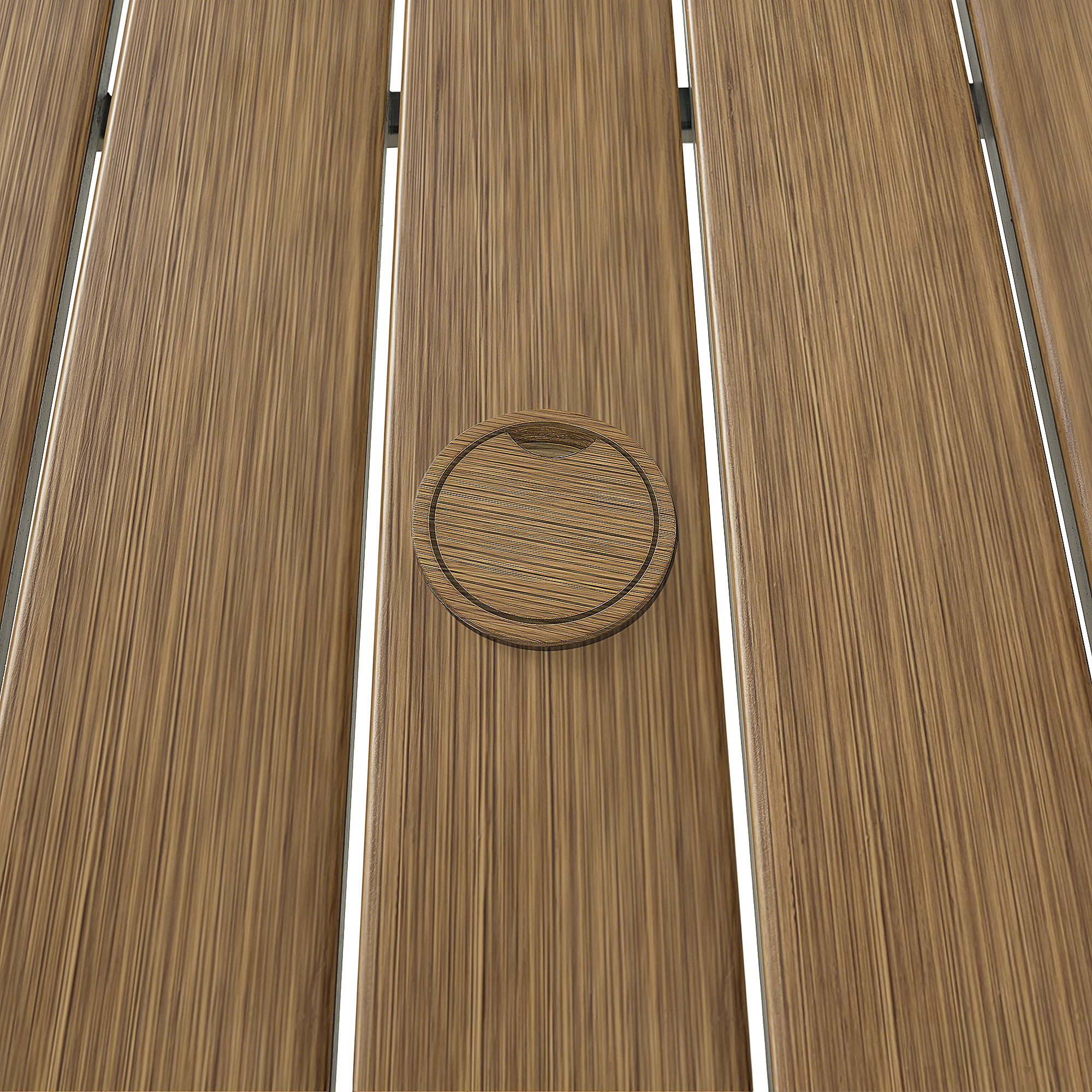 Expandable Outdoor Dining Table for 8 Person - D060