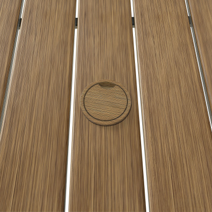 Expandable Outdoor Dining Table for 8 Person - D060