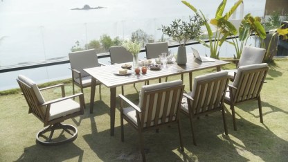 AlumiWood 7 Piece Dining Set