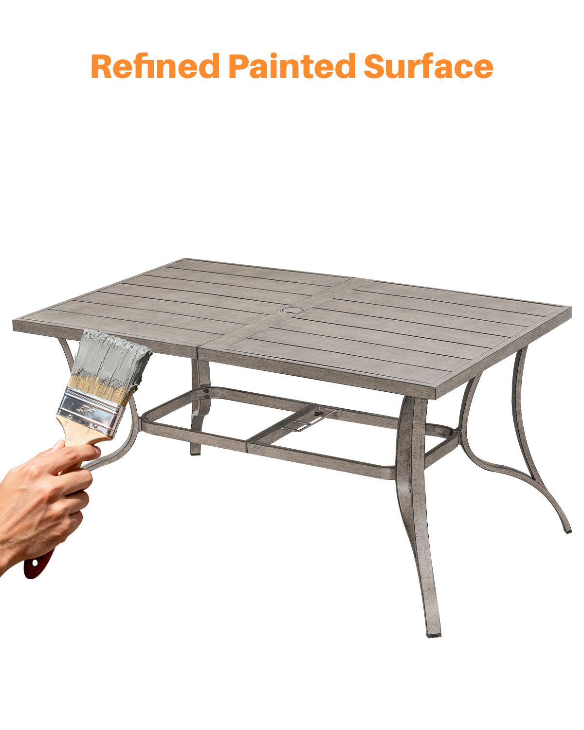 Aluminum Outdoor Patio Dining Table - D103