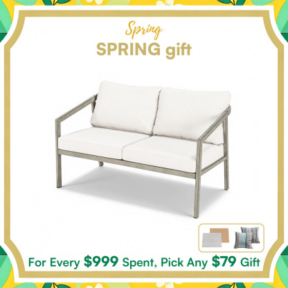 2-Seater Patio Outdoor Loveseat - C042