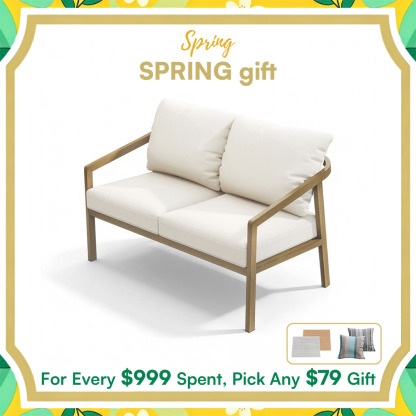 2-Seater Patio Outdoor Loveseat - C042