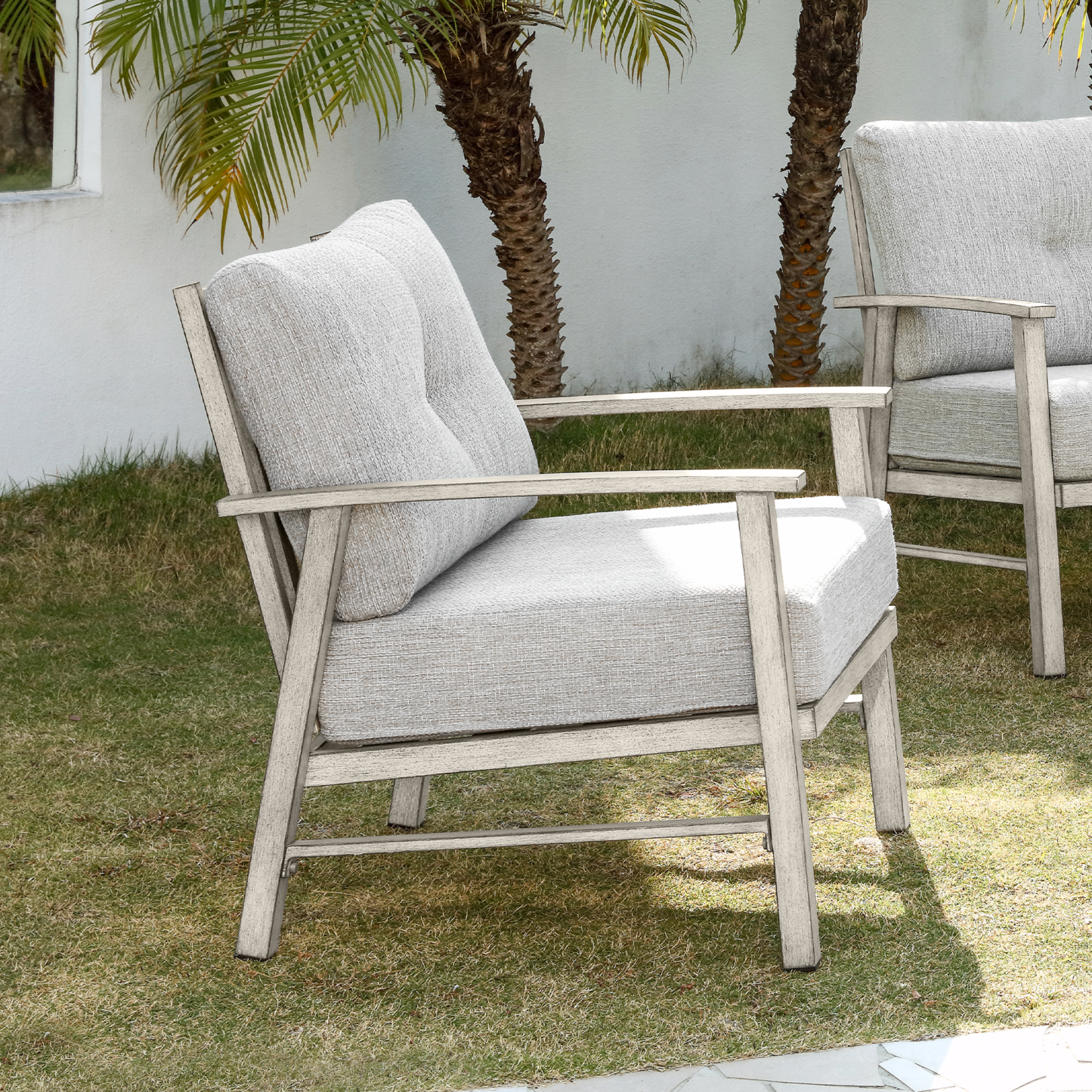 4-piece Modern Outdoor Patio Furniture Set - SS015-2