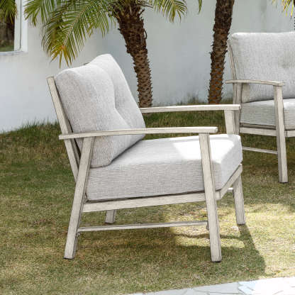 4-piece Modern Outdoor Patio Furniture Set - SS015-2