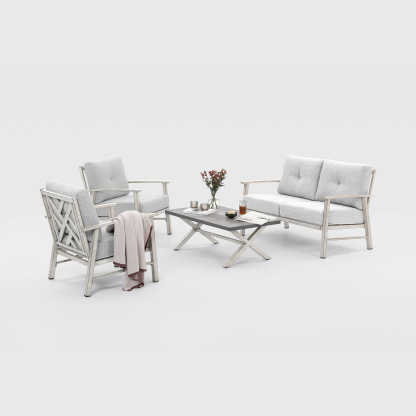 4-piece Modern Outdoor Patio Furniture Set - SS015-2