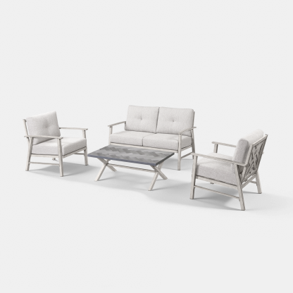 4-piece Modern Outdoor Patio Furniture Set - SS015-2
